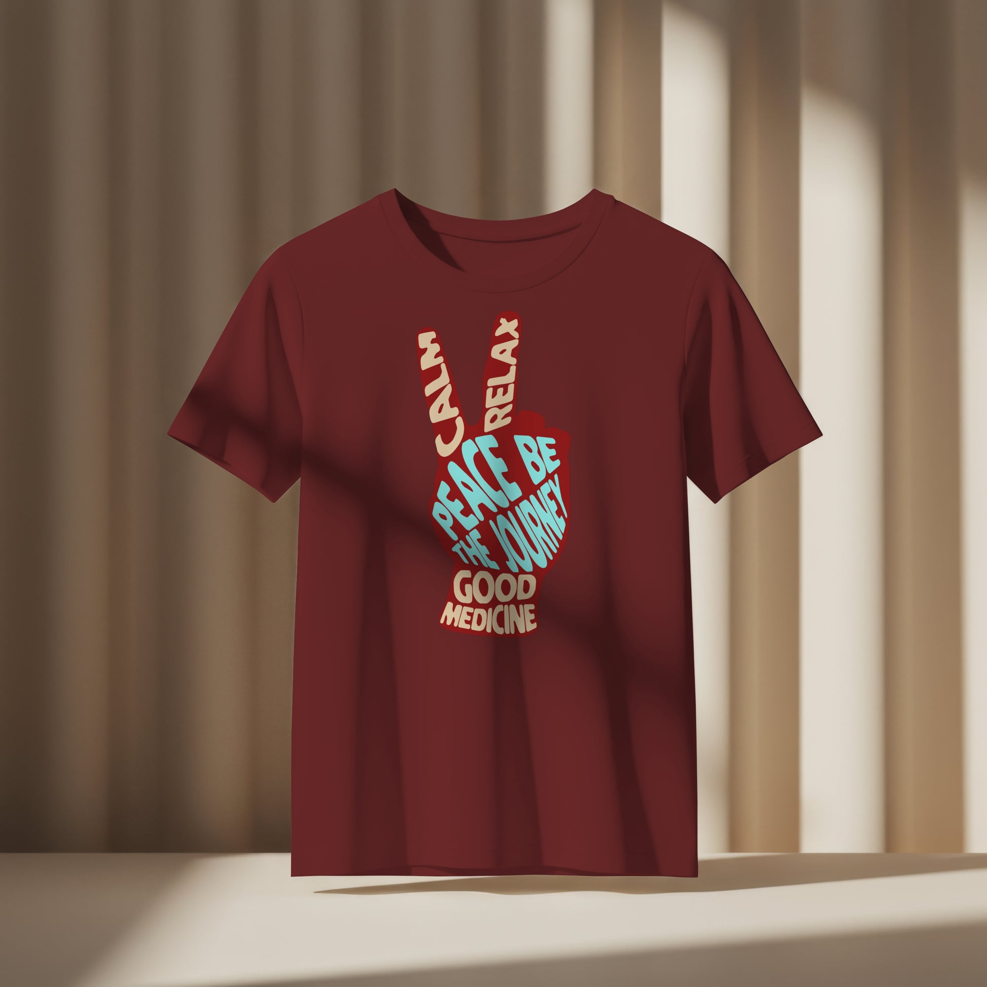 60's PEACE RETRO - SHORT SLEEVE TEE