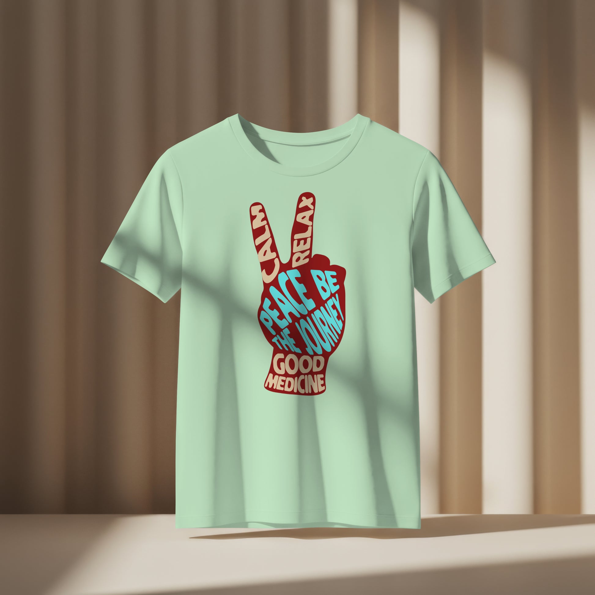 60's PEACE RETRO - SHORT SLEEVE TEE