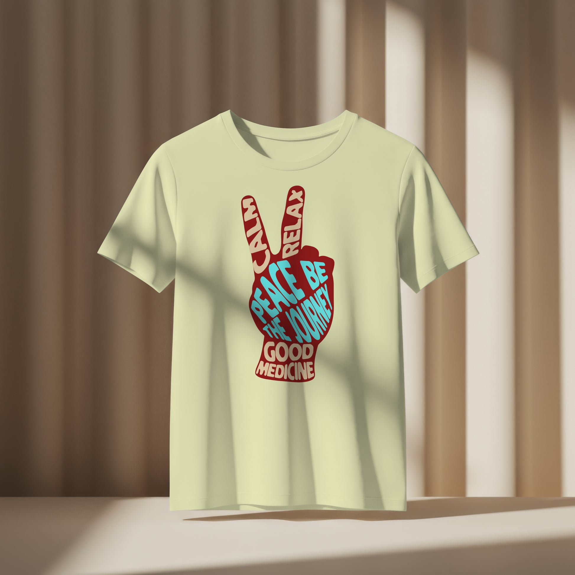 60's PEACE RETRO - SHORT SLEEVE TEE