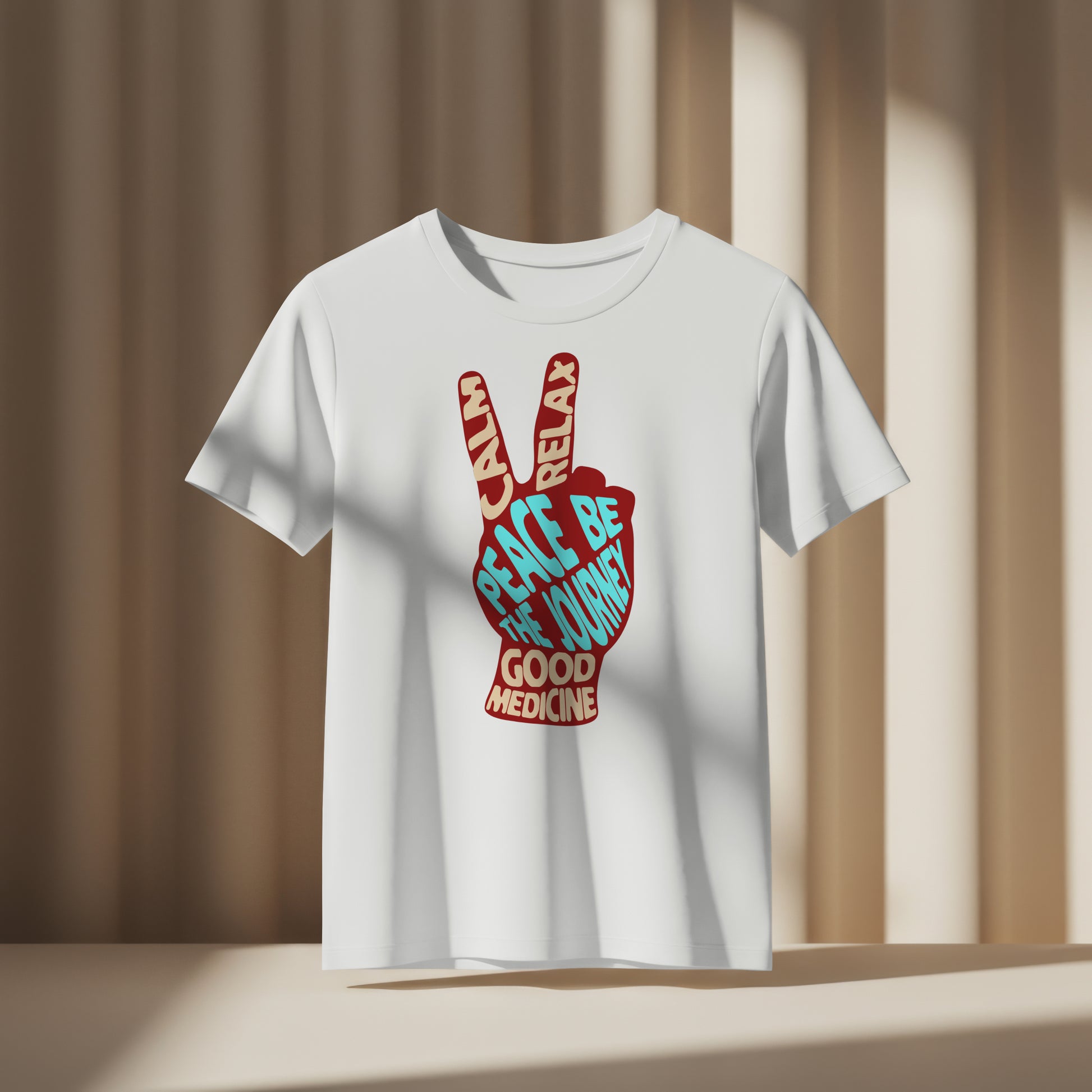 60's PEACE RETRO - SHORT SLEEVE TEE
