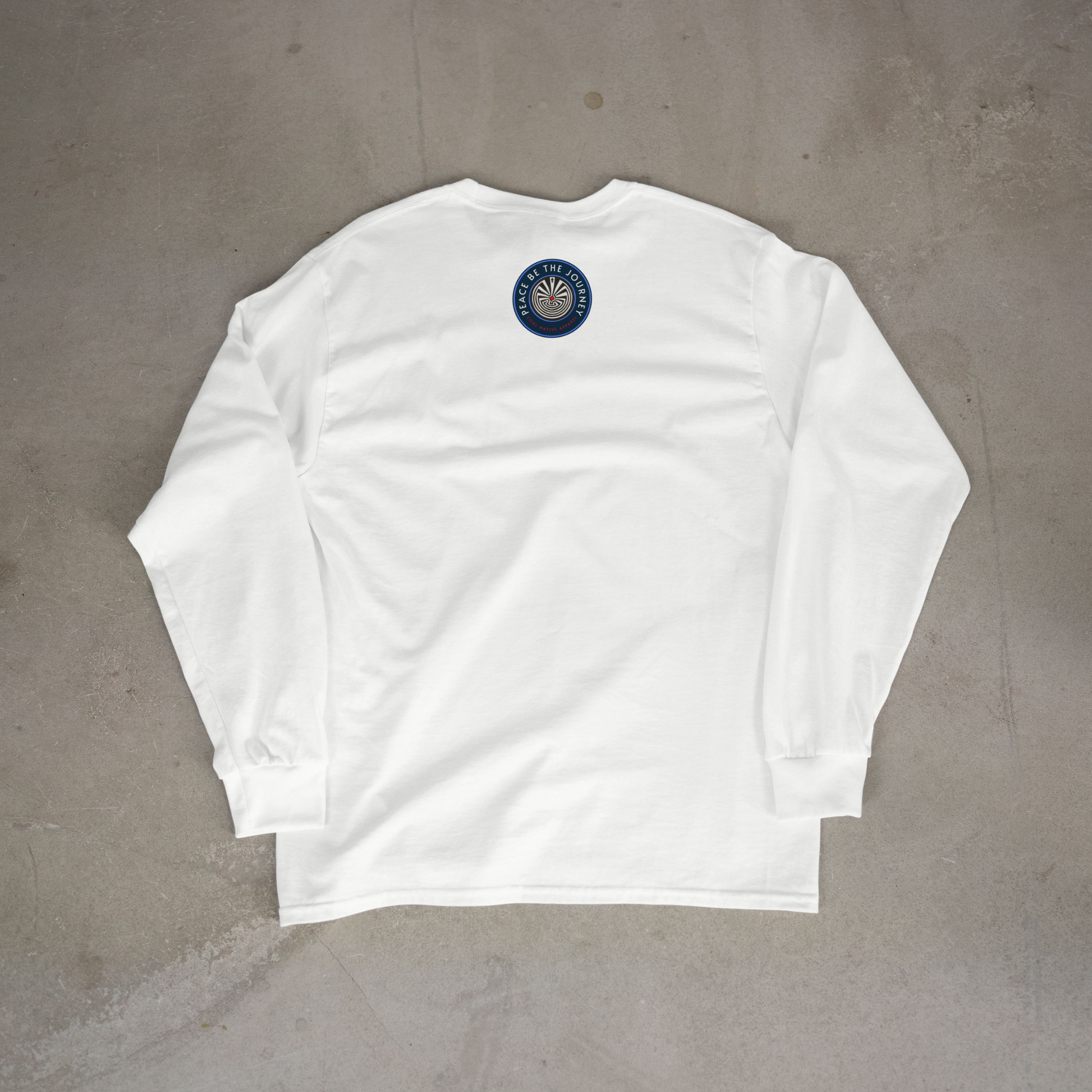 PEACE BE THE VIBE - LONG SLEEVE TEE