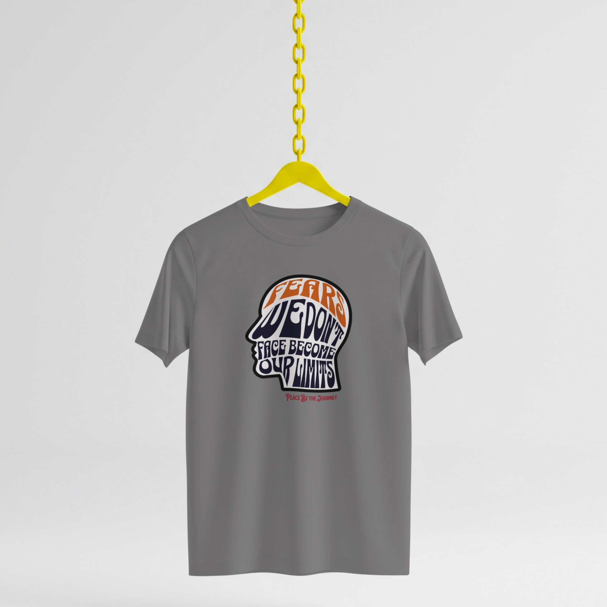FEARS WE DON'T FACE BECOME OUR LIMITS - SHORT SLEEVE TEE