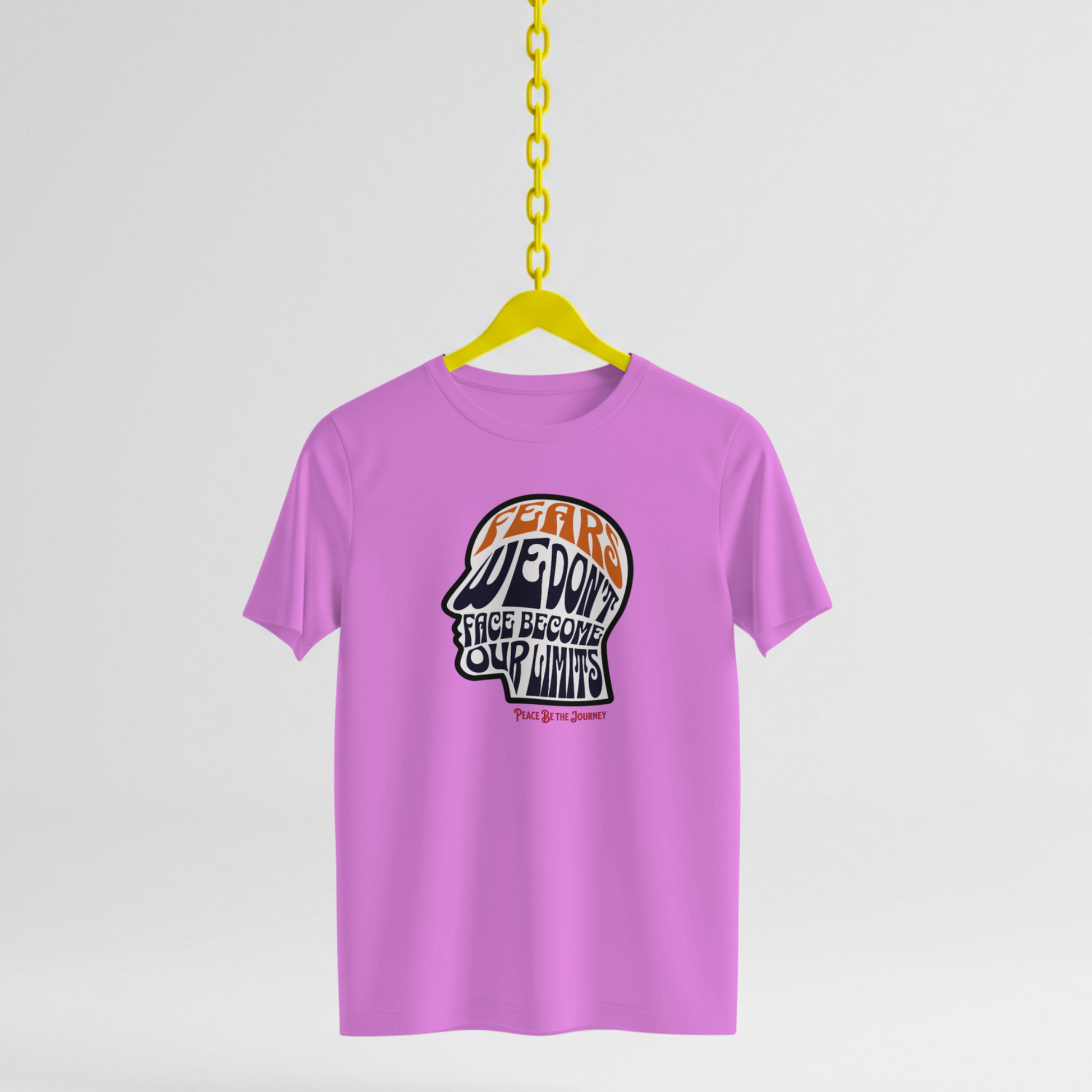 FEARS WE DON'T FACE BECOME OUR LIMITS - SHORT SLEEVE TEE