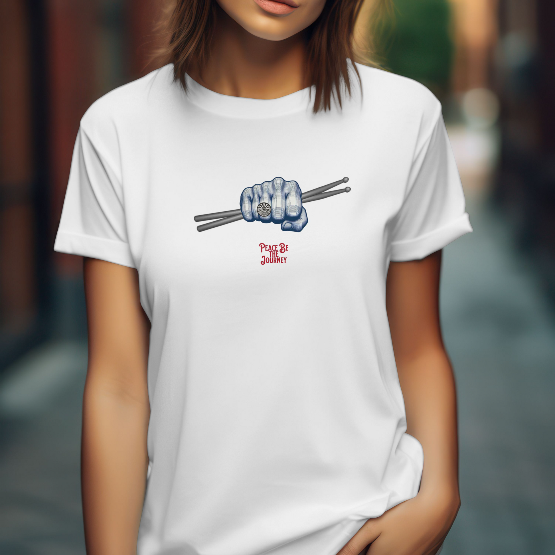 FIST BUMP DRUM STICKS - SHORT SLEEVE T-SHIRT