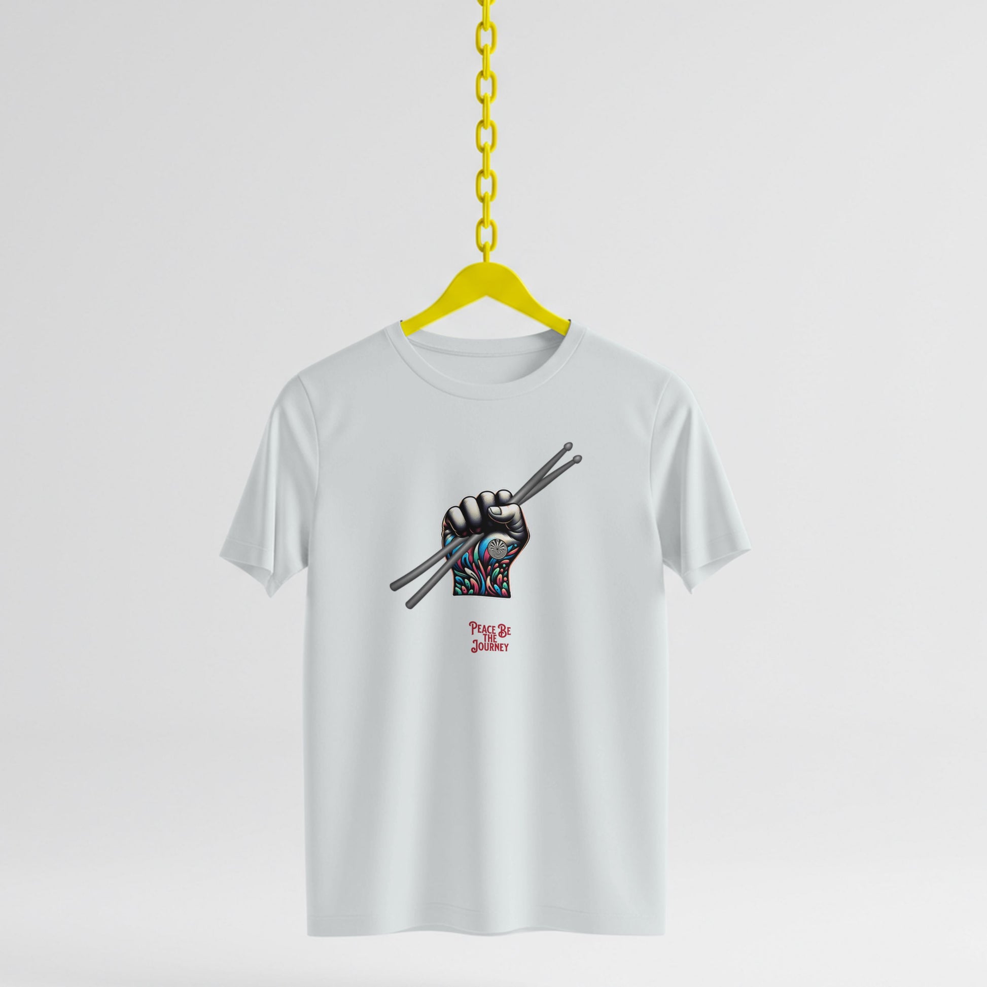 NATIVE FREEDOM DRUM STICKS - SHORT SLEEVE TEE