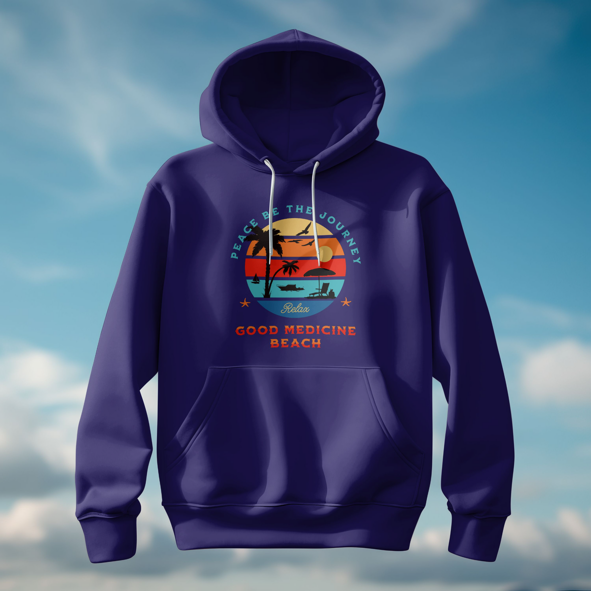 GOOD MEDICINE BEACH - HOODIE