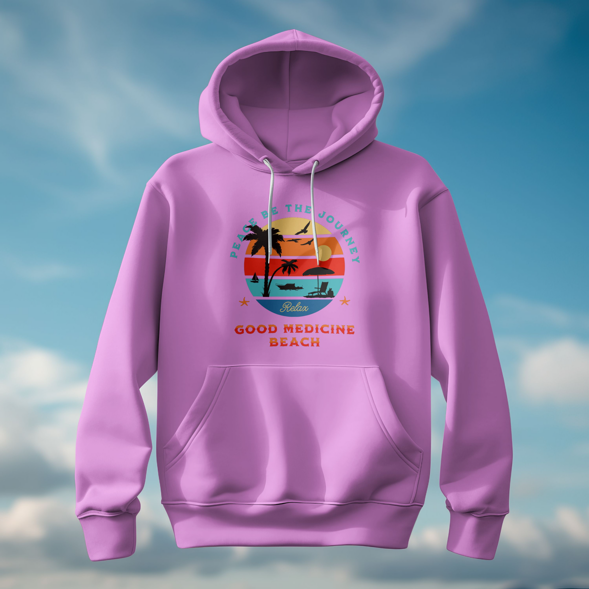 GOOD MEDICINE BEACH - HOODIE