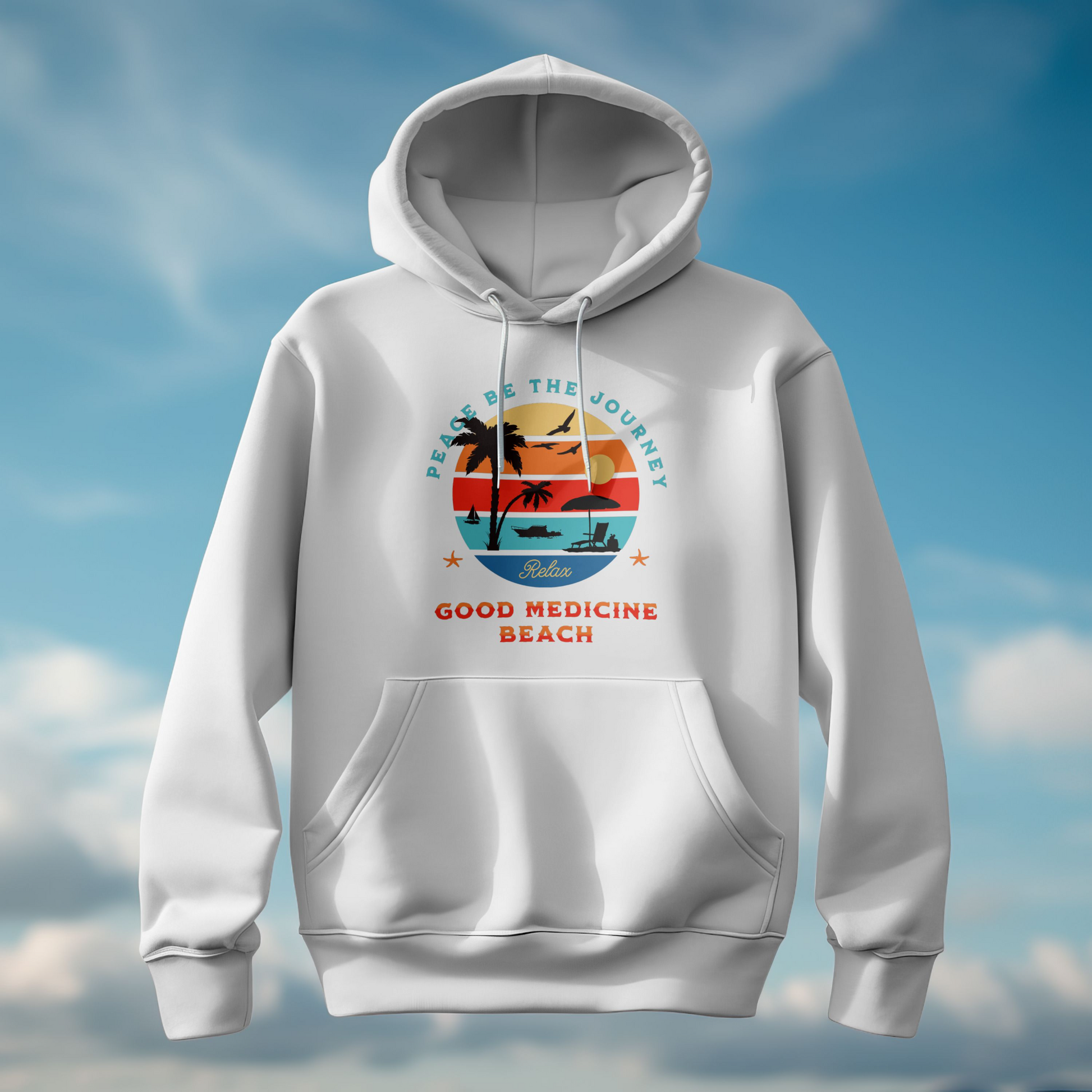 GOOD MEDICINE BEACH - HOODIE
