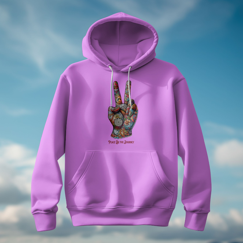 PEACE BE THE VIBE - HOODIE
