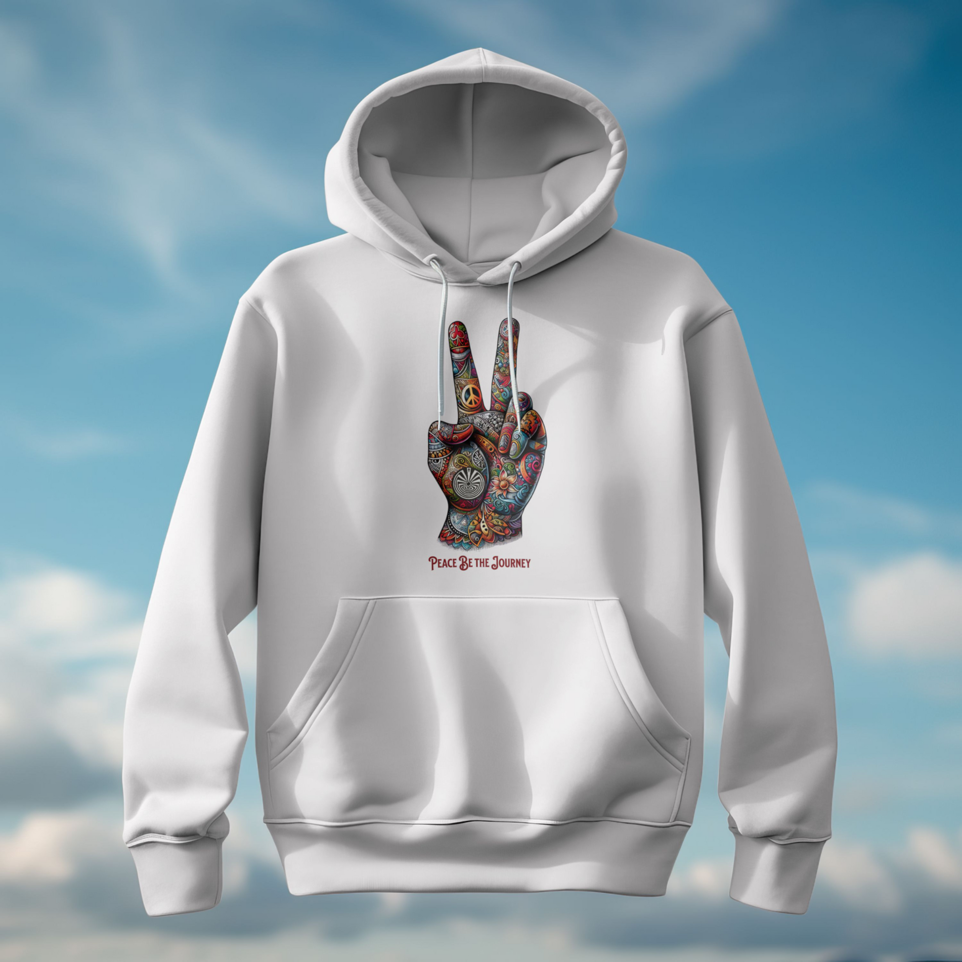 PEACE BE THE VIBE - HOODIE