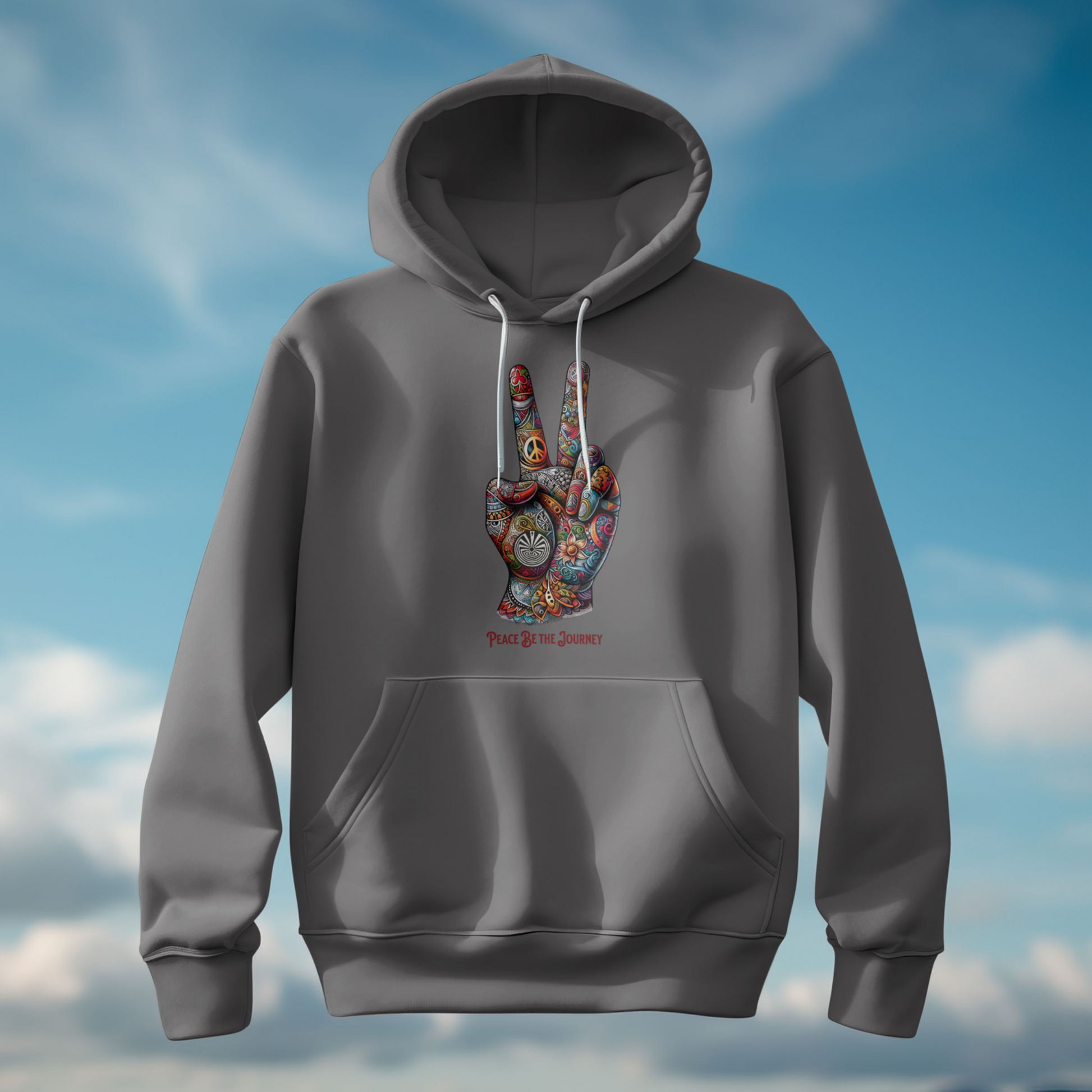 PEACE BE THE VIBE - HOODIE