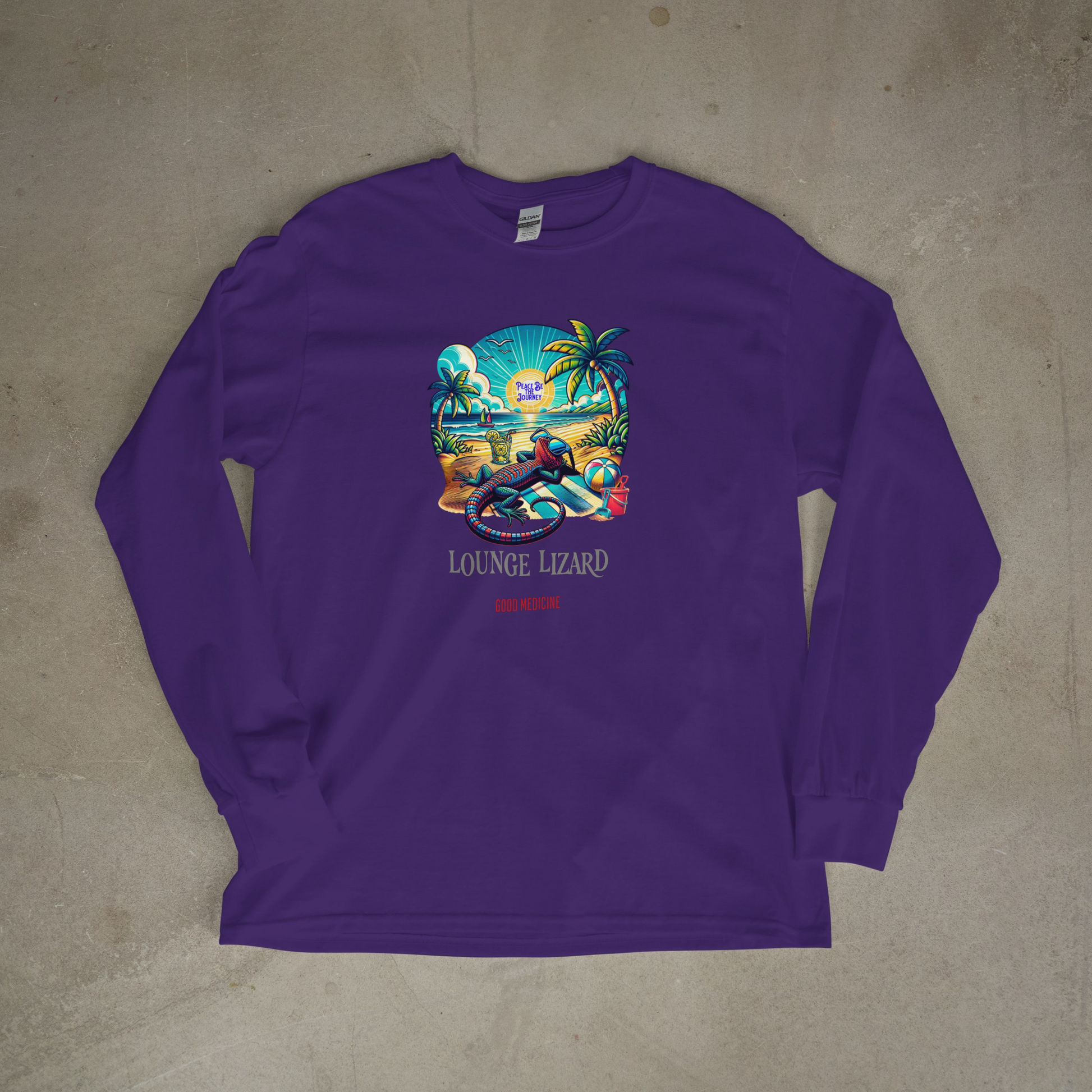 LOUNGE LIZARD - LONG SLEEVE TEE