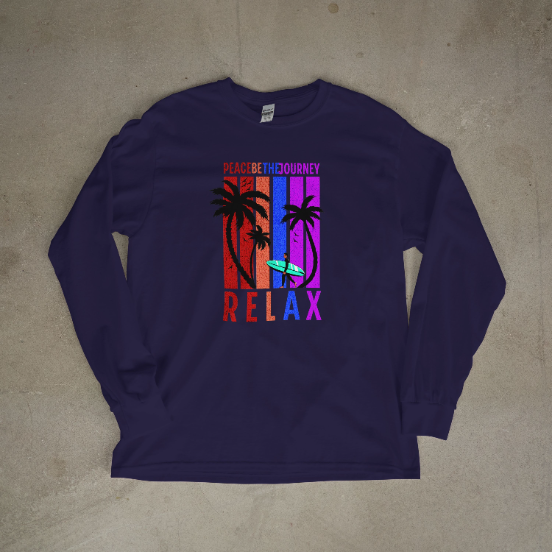 RELAX - LONG SLEEVE TEE