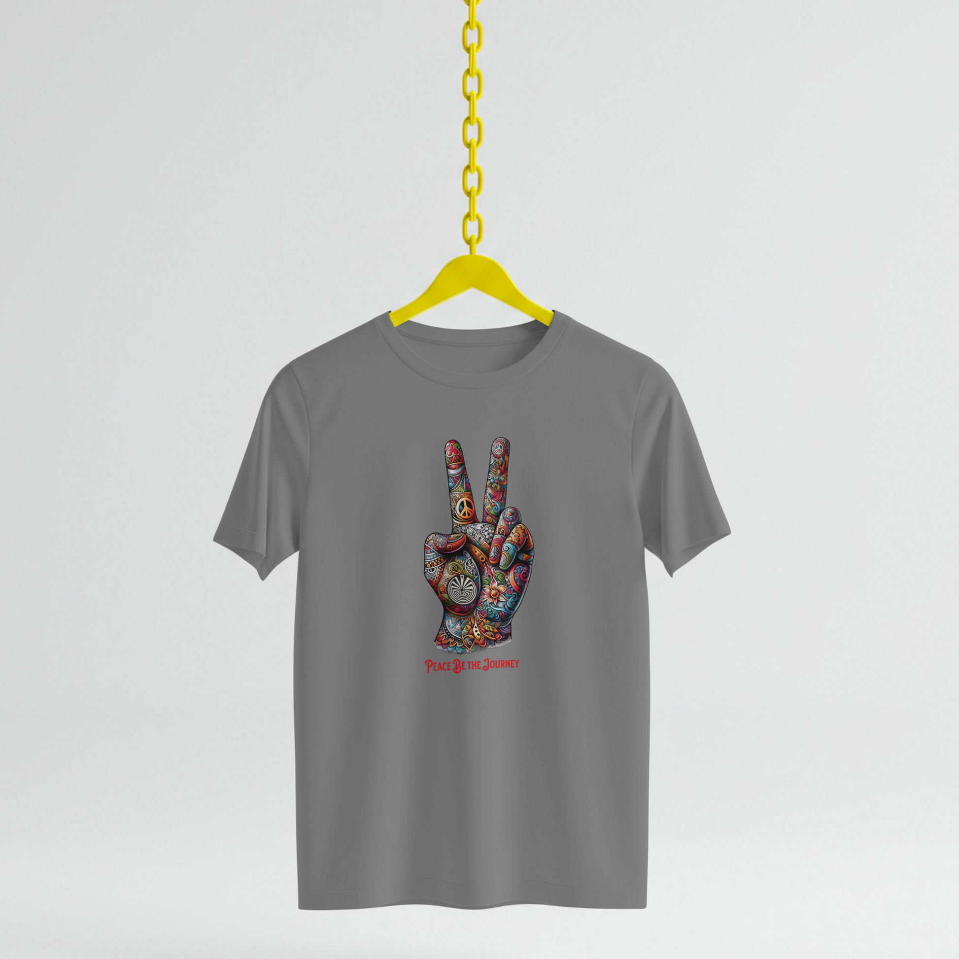 PEACE BE THE VIBE - SHORT SLEEVE TEE