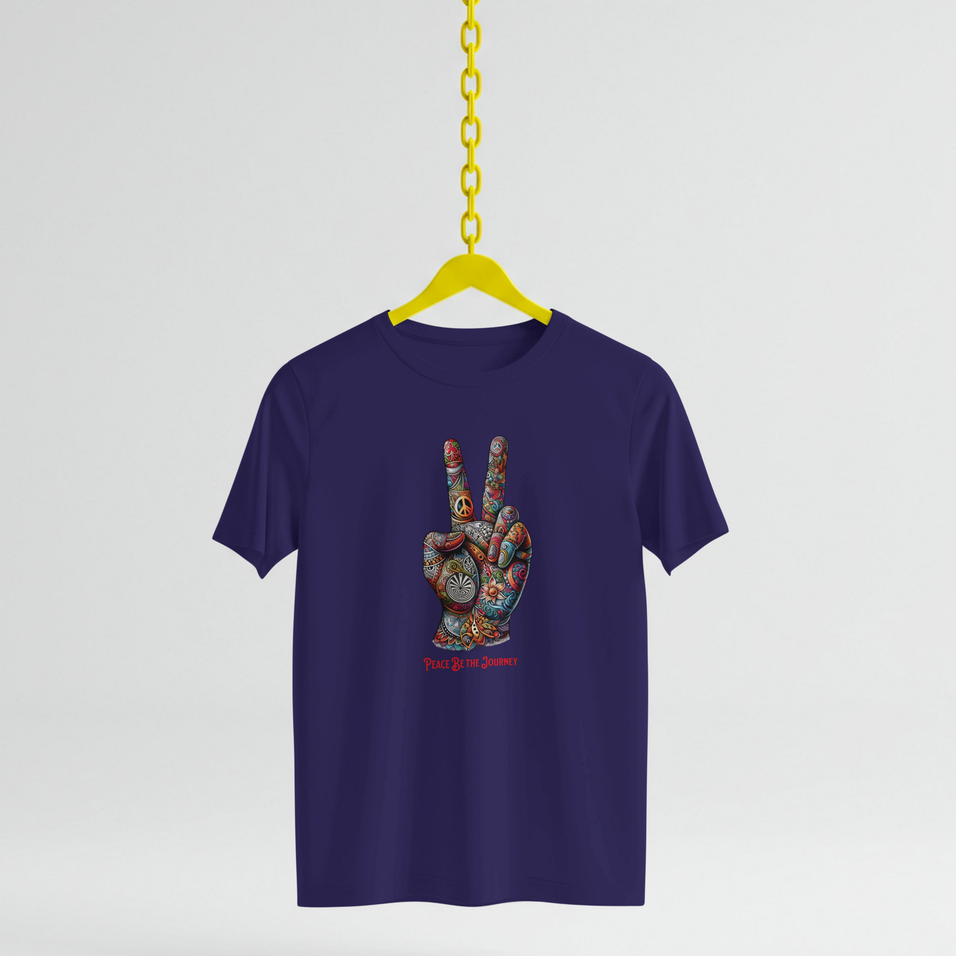 PEACE BE THE VIBE - SHORT SLEEVE TEE