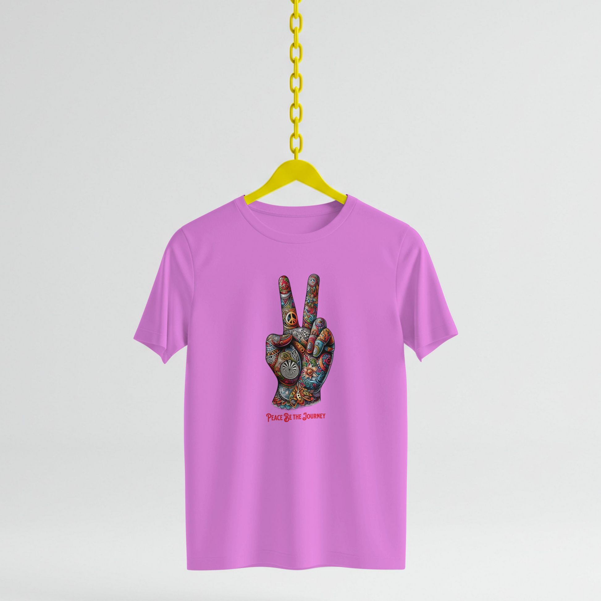 PEACE BE THE VIBE - SHORT SLEEVE TEE