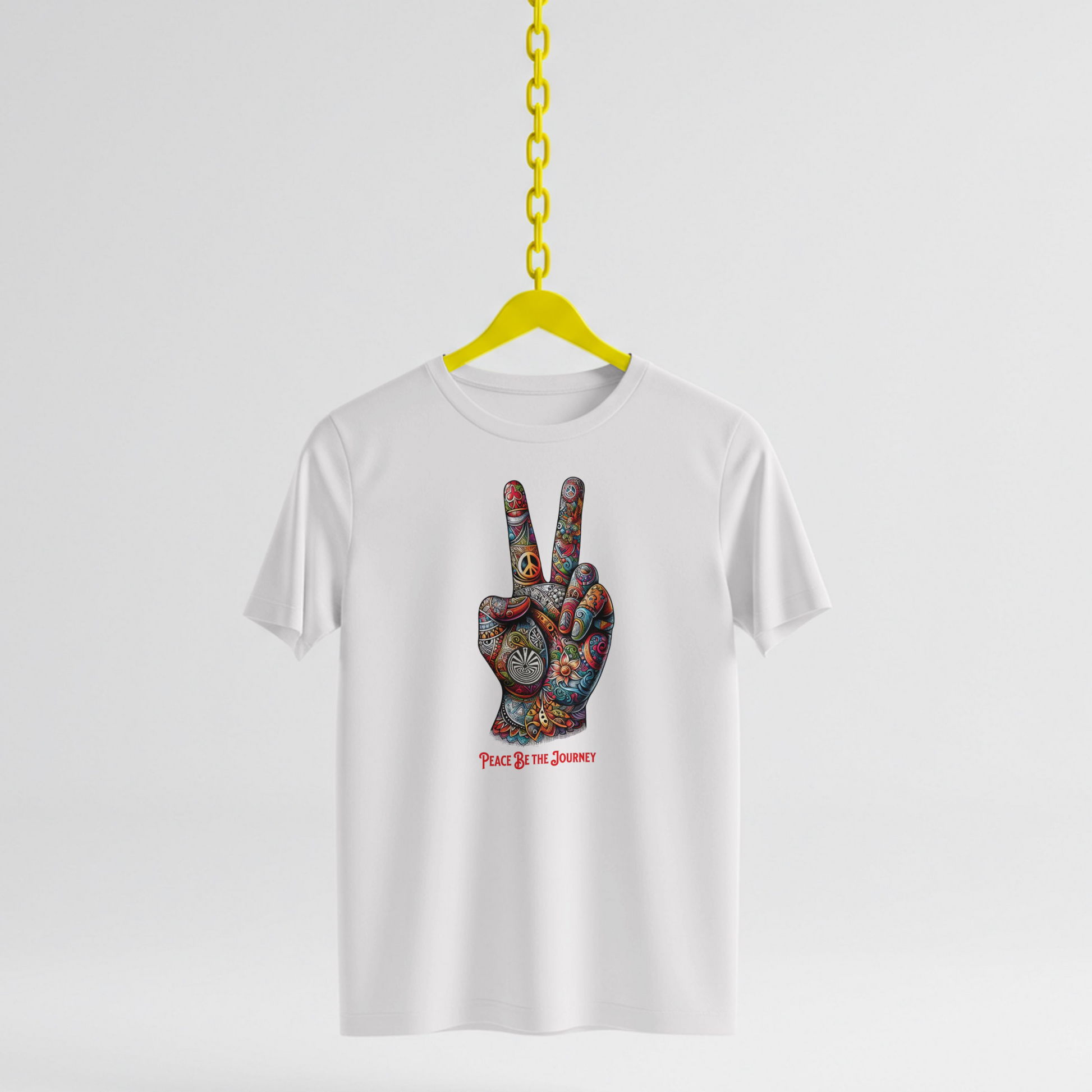 PEACE BE THE VIBE - SHORT SLEEVE TEE
