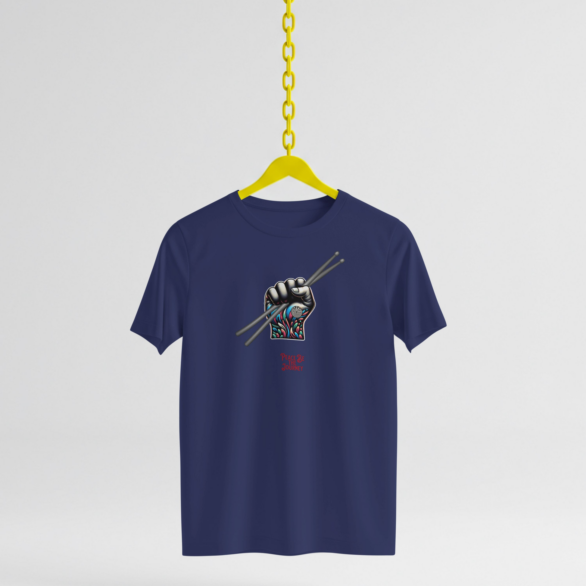 NATIVE FREEDOM DRUM STICKS - SHORT SLEEVE TEE