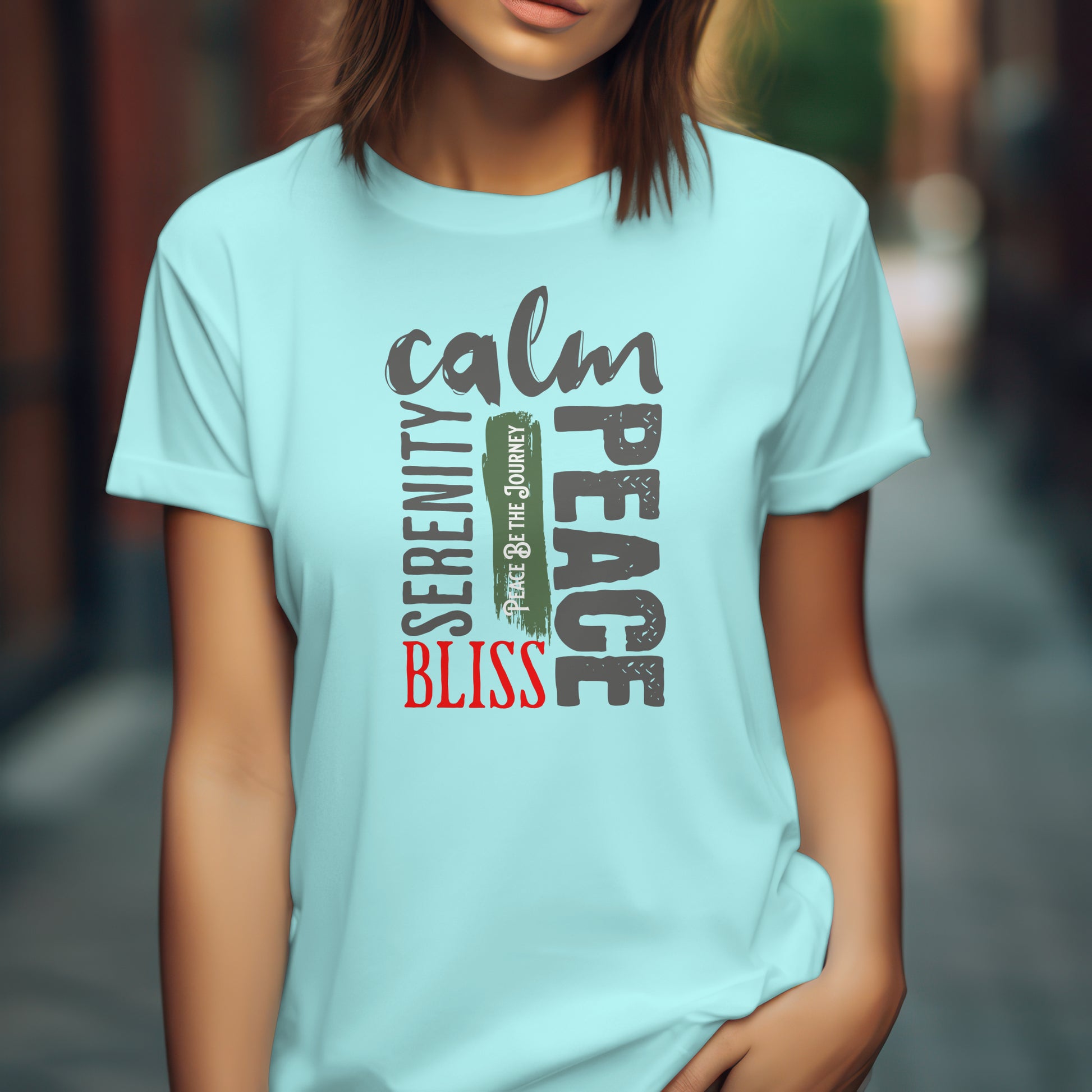 CALM, PEACE, SERENITY, BLISS COLLECTION - SHORTS SLEEVE TEE