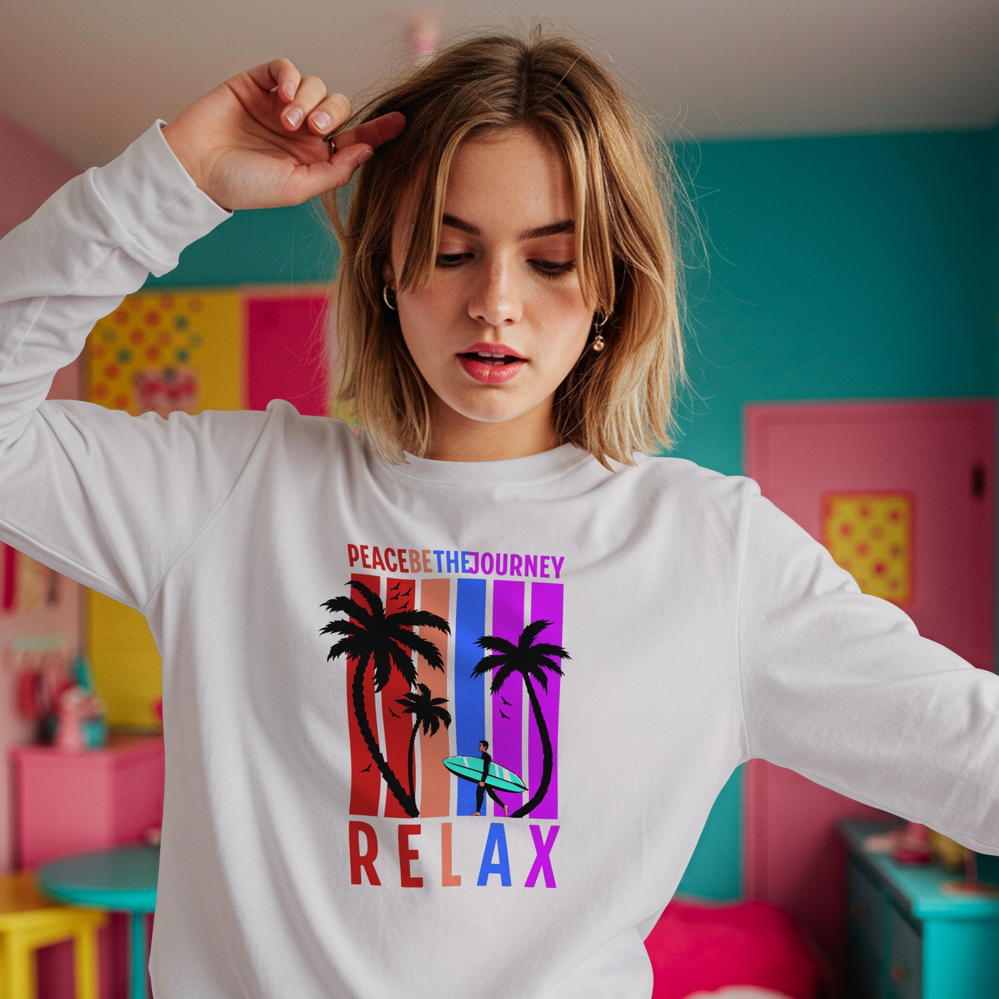 RELAX - LONG SLEEVE TEE