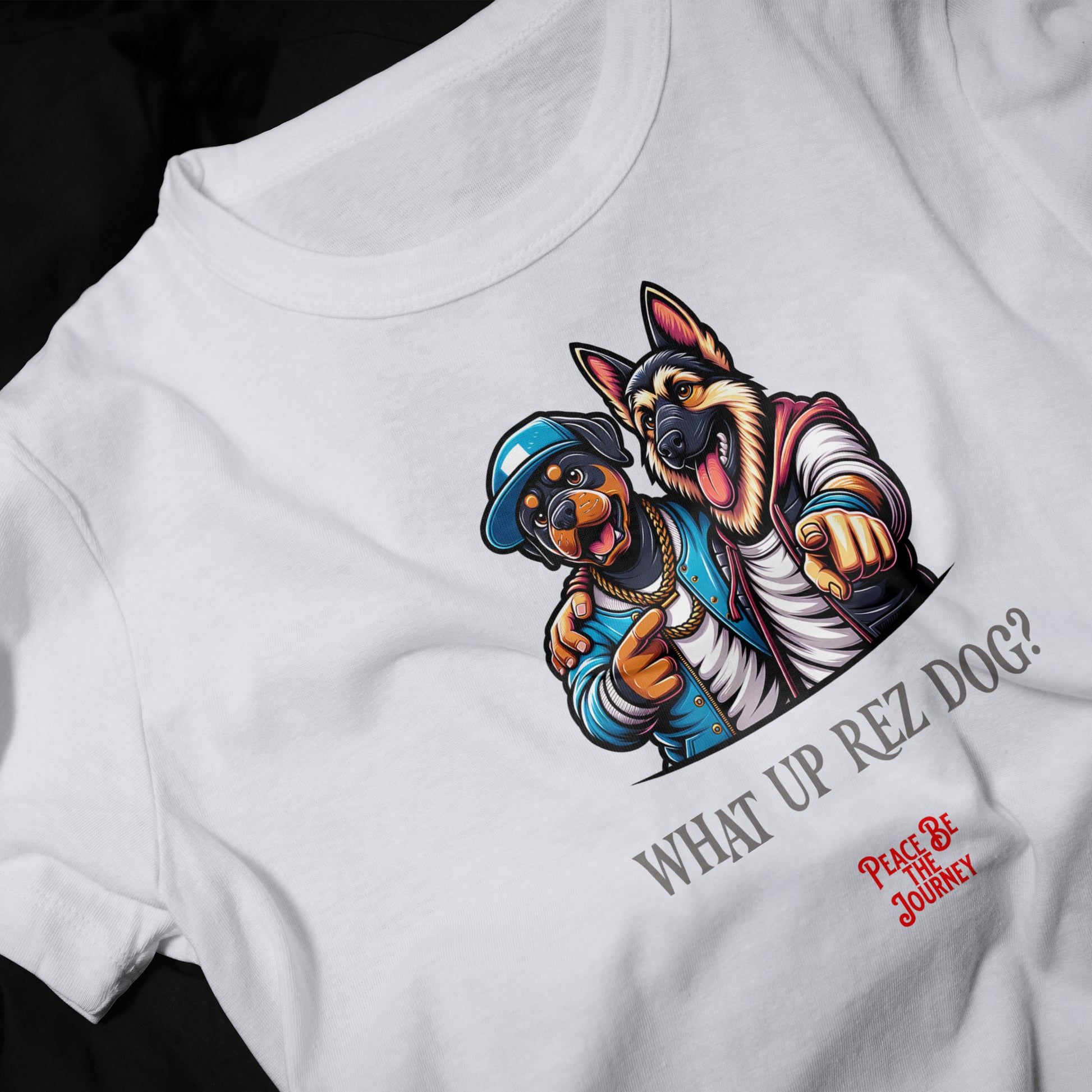 WHAT UP REZ DOG - SHORT SLEEVE TEE