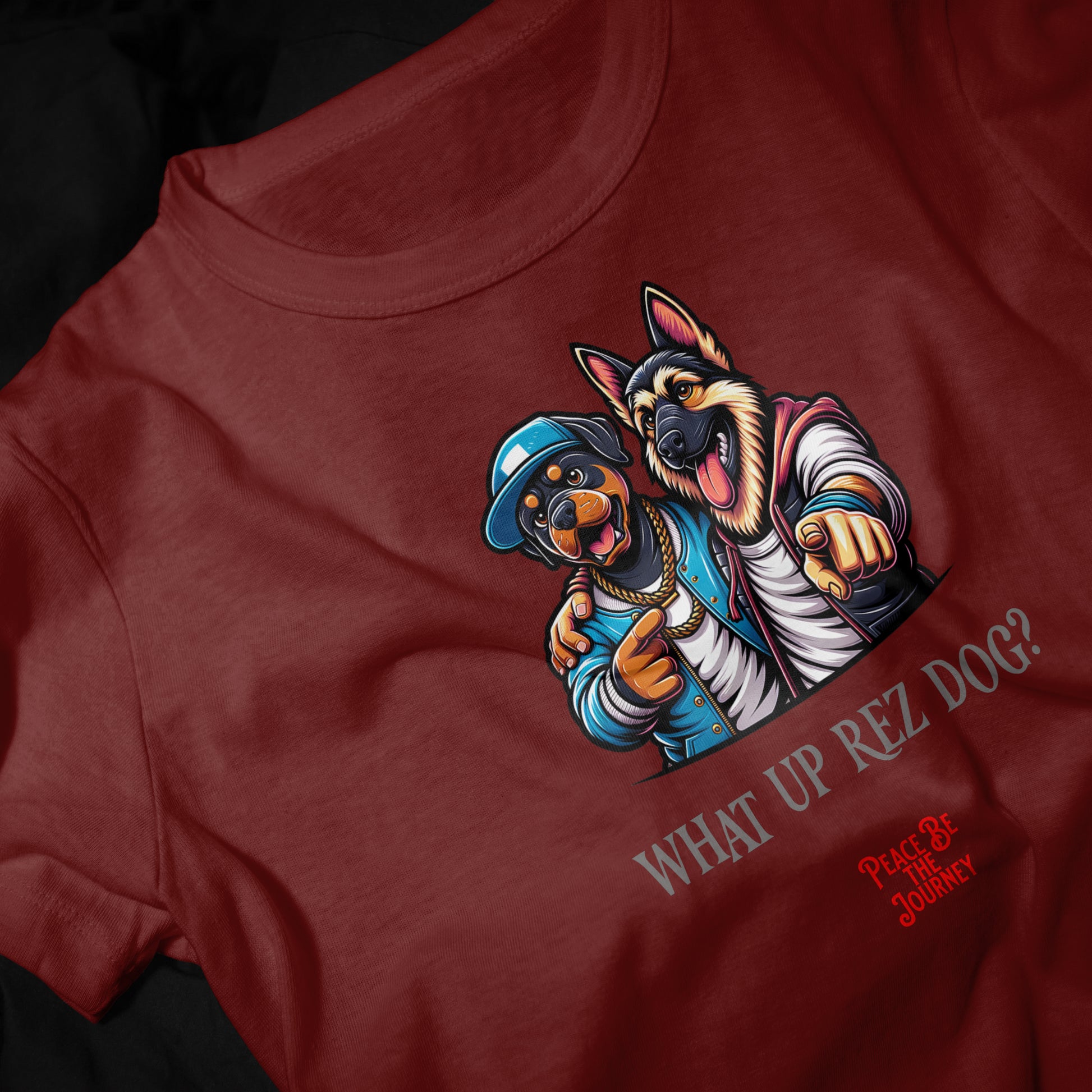 WHAT UP REZ DOG - SHORT SLEEVE TEE