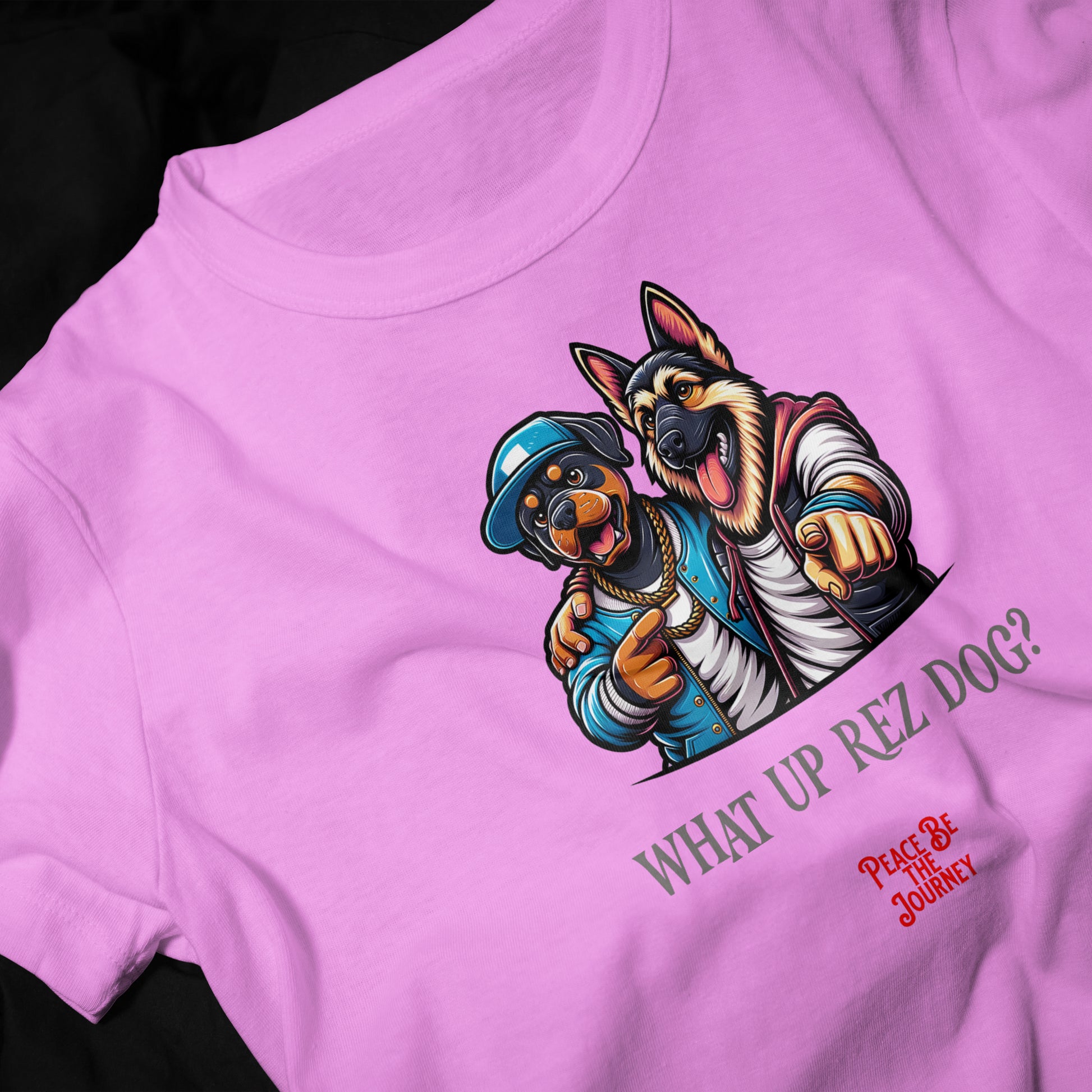WHAT UP REZ DOG - SHORT SLEEVE TEE