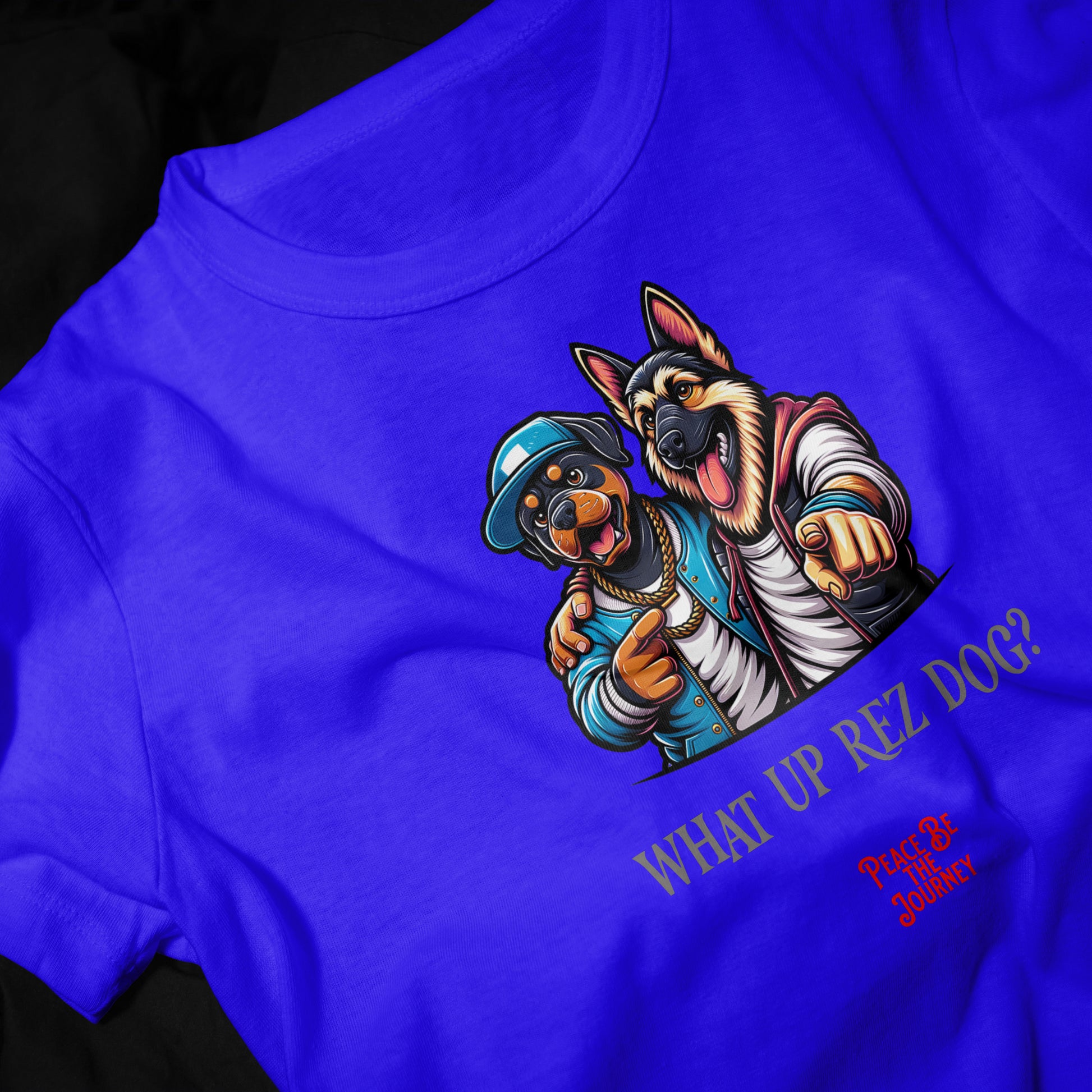 WHAT UP REZ DOG - SHORT SLEEVE TEE