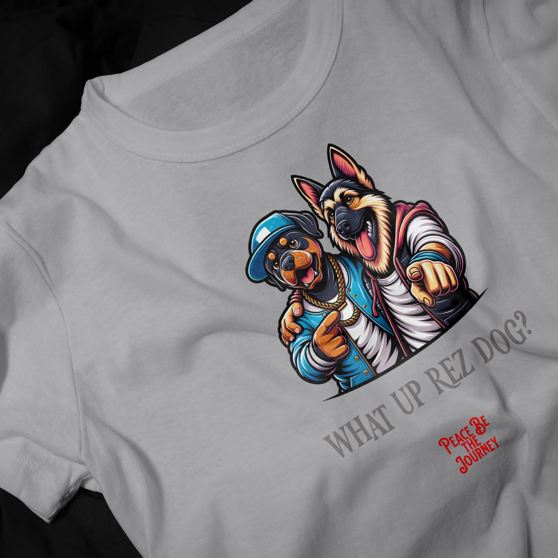 WHAT UP REZ DOG - SHORT SLEEVE TEE