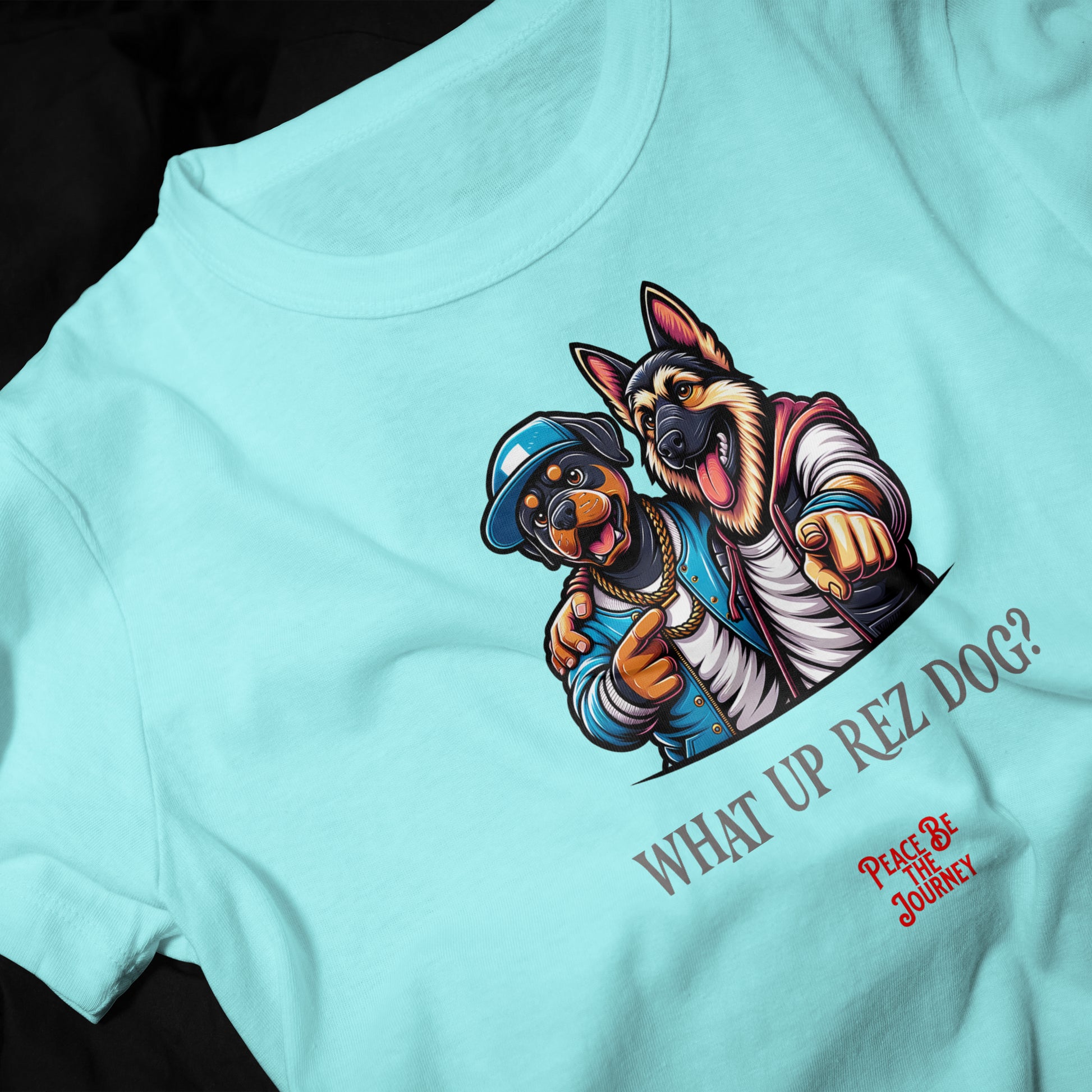 WHAT UP REZ DOG - SHORT SLEEVE TEE