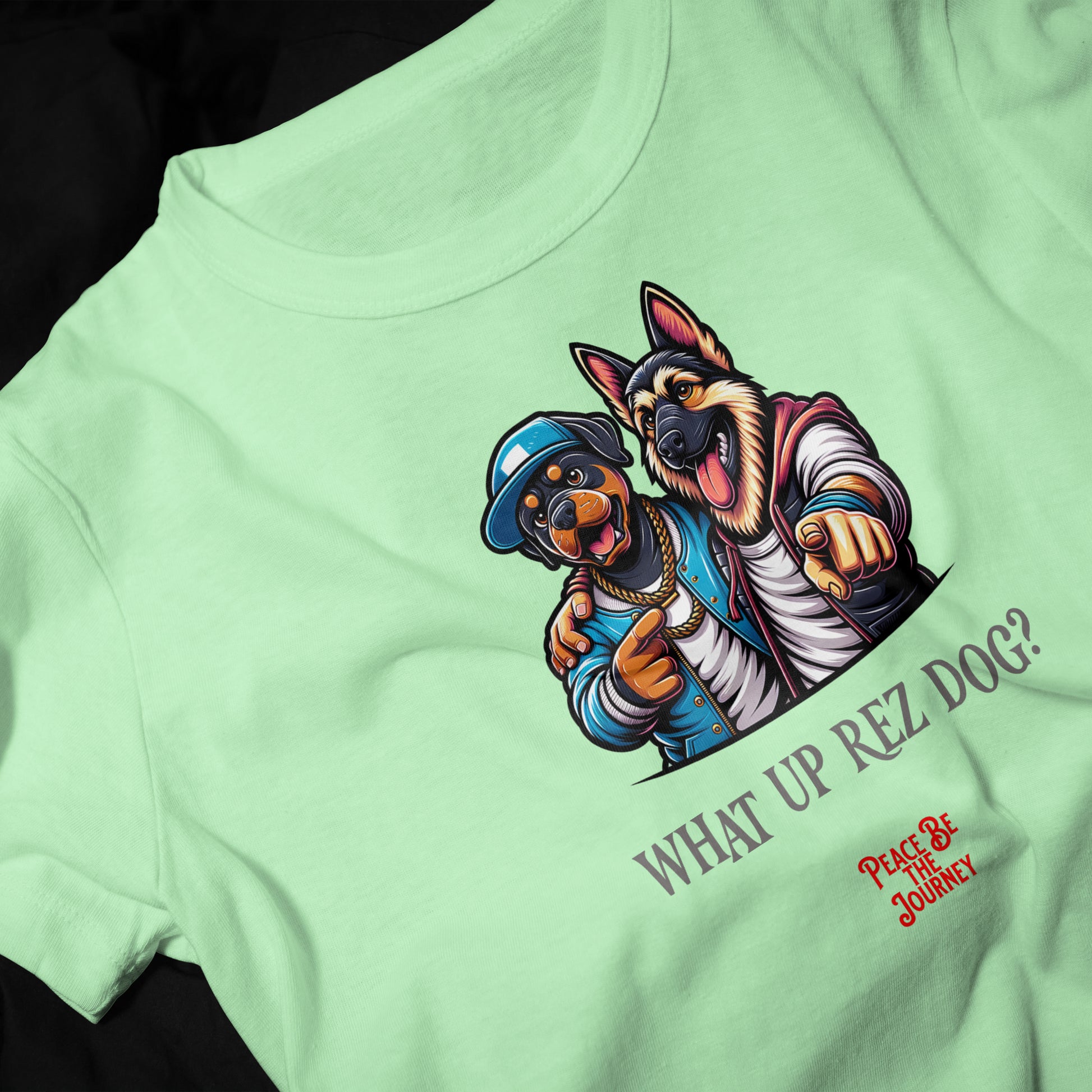 WHAT UP REZ DOG - SHORT SLEEVE TEE