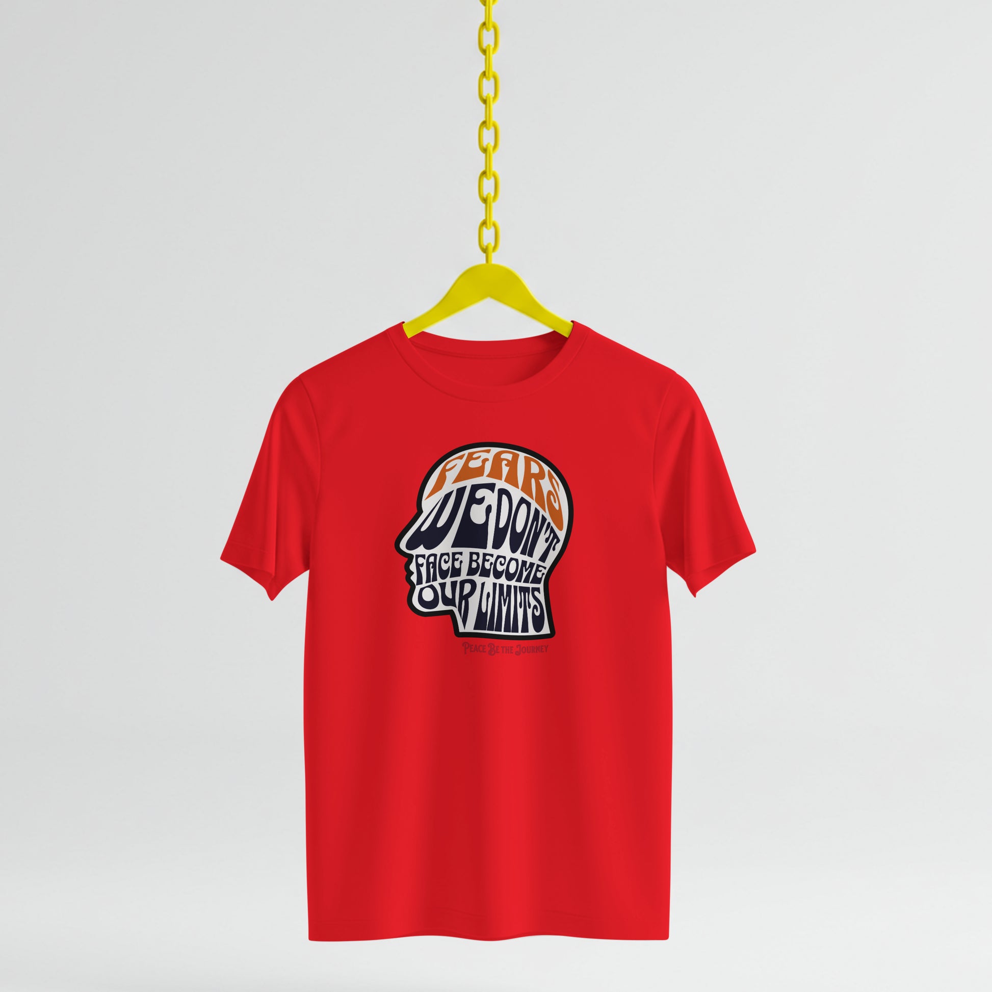 FEARS WE DON'T FACE BECOME OUR LIMITS - SHORT SLEEVE TEE