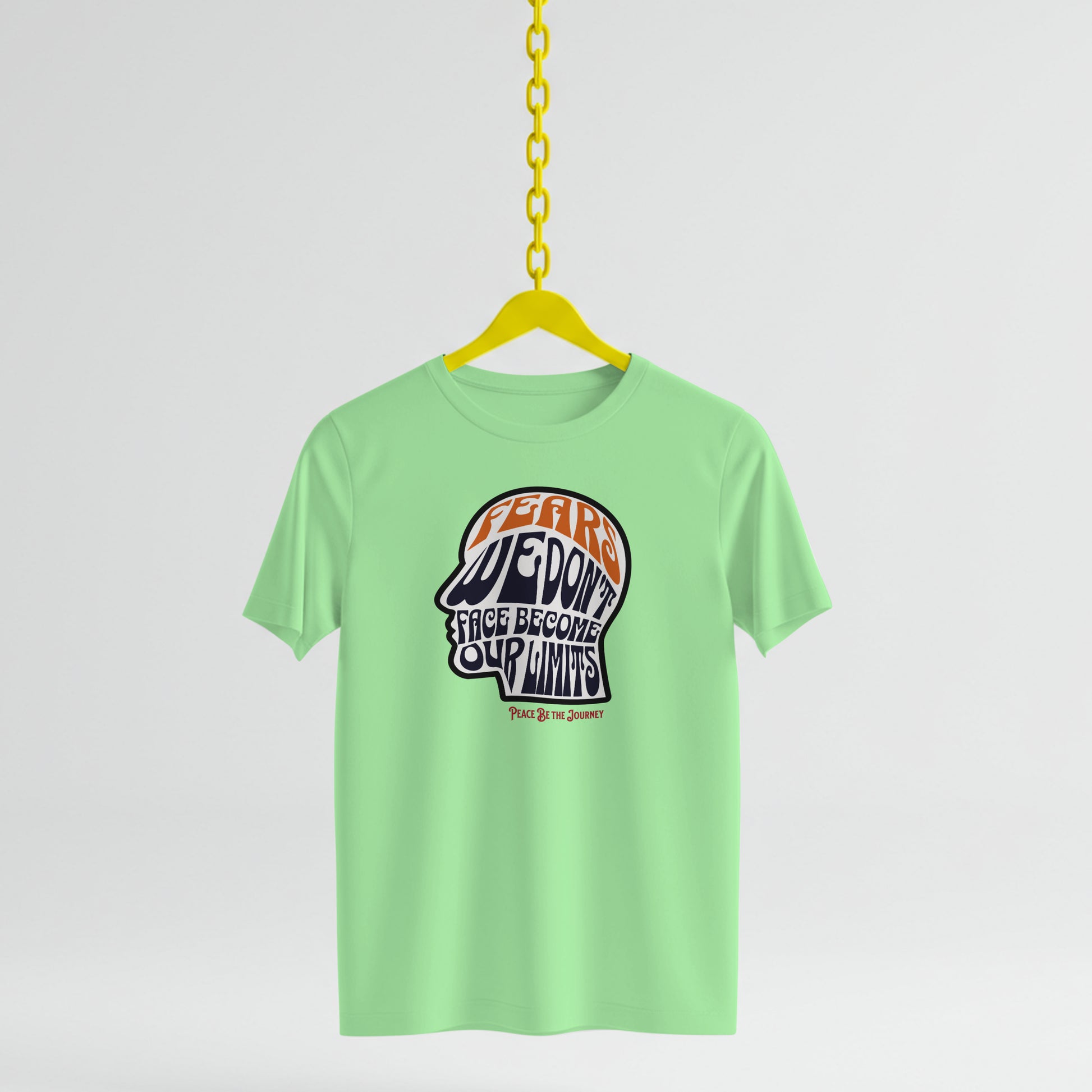 FEARS WE DON'T FACE BECOME OUR LIMITS - SHORT SLEEVE TEE