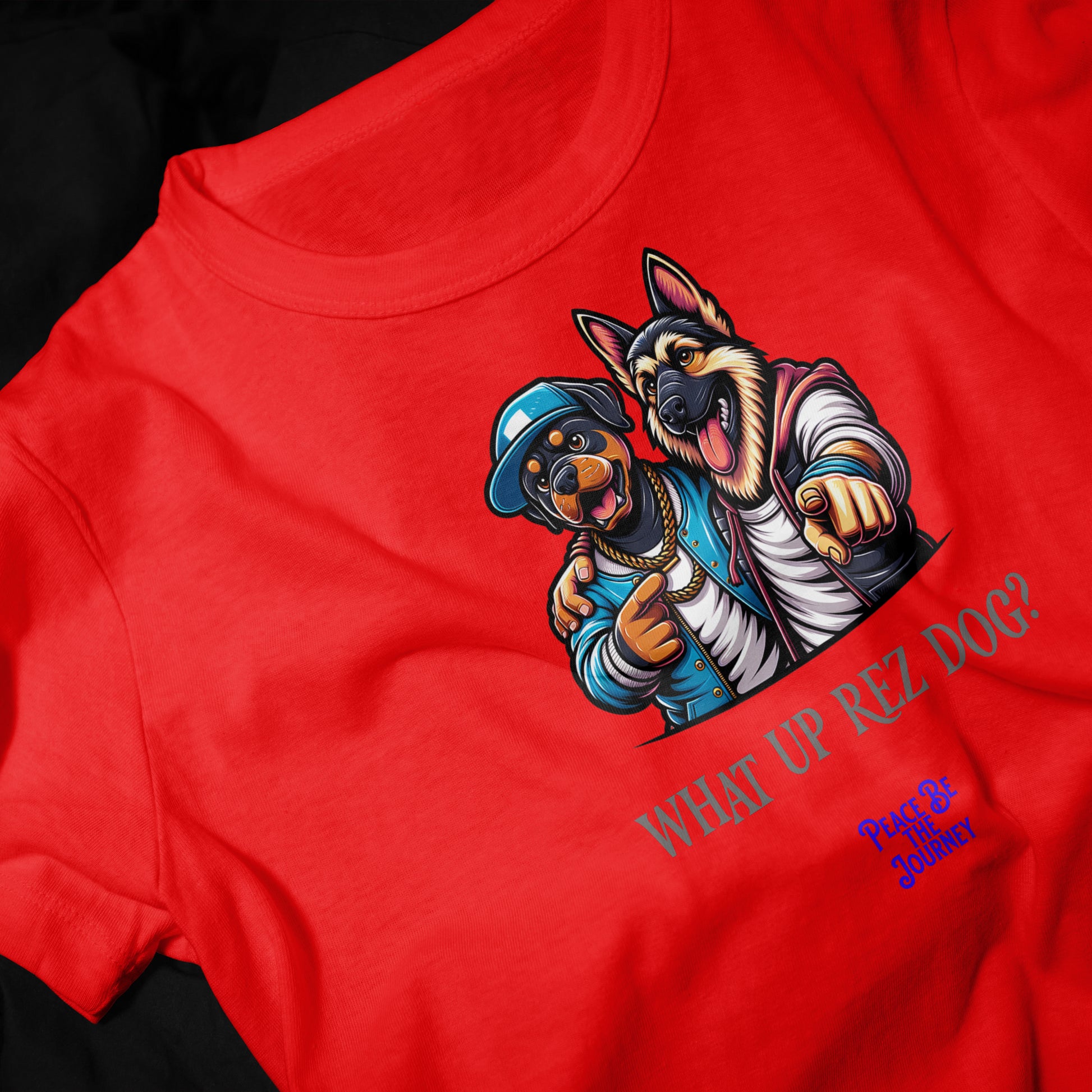 WHAT UP REZ DOG - SHORT SLEEVE TEE
