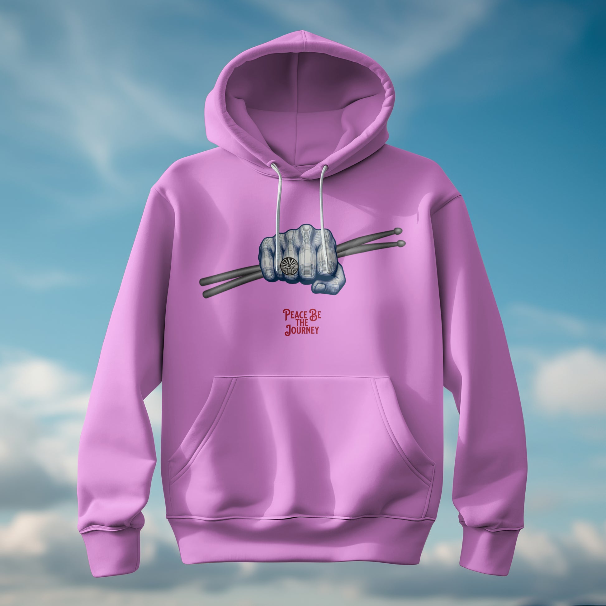 FIST BUMP DRUM STICKS - HOODIE