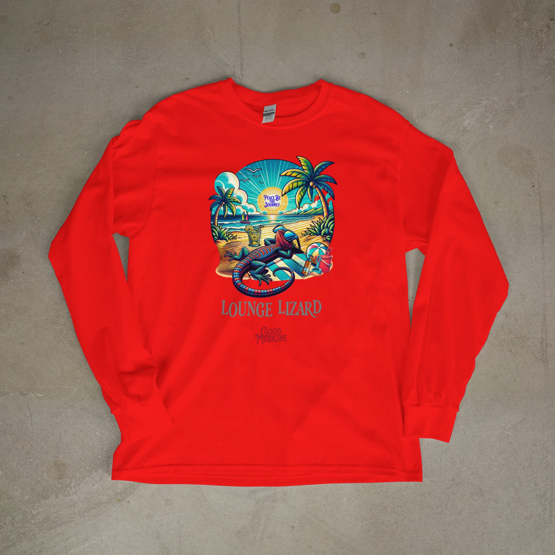 LOUNGE LIZARD - LONG SLEEVE TEE