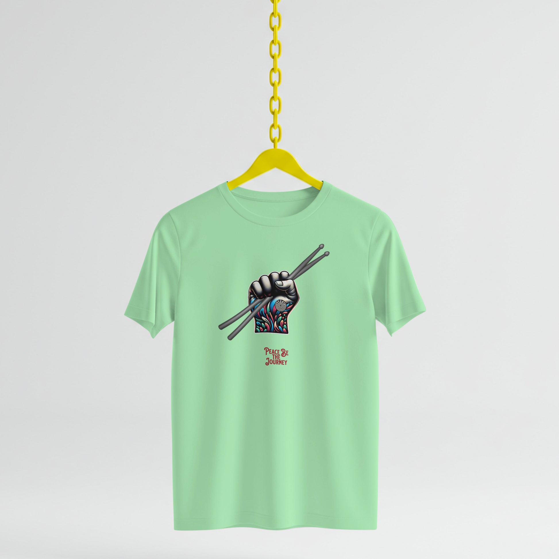 NATIVE FREEDOM DRUM STICKS - SHORT SLEEVE TEE