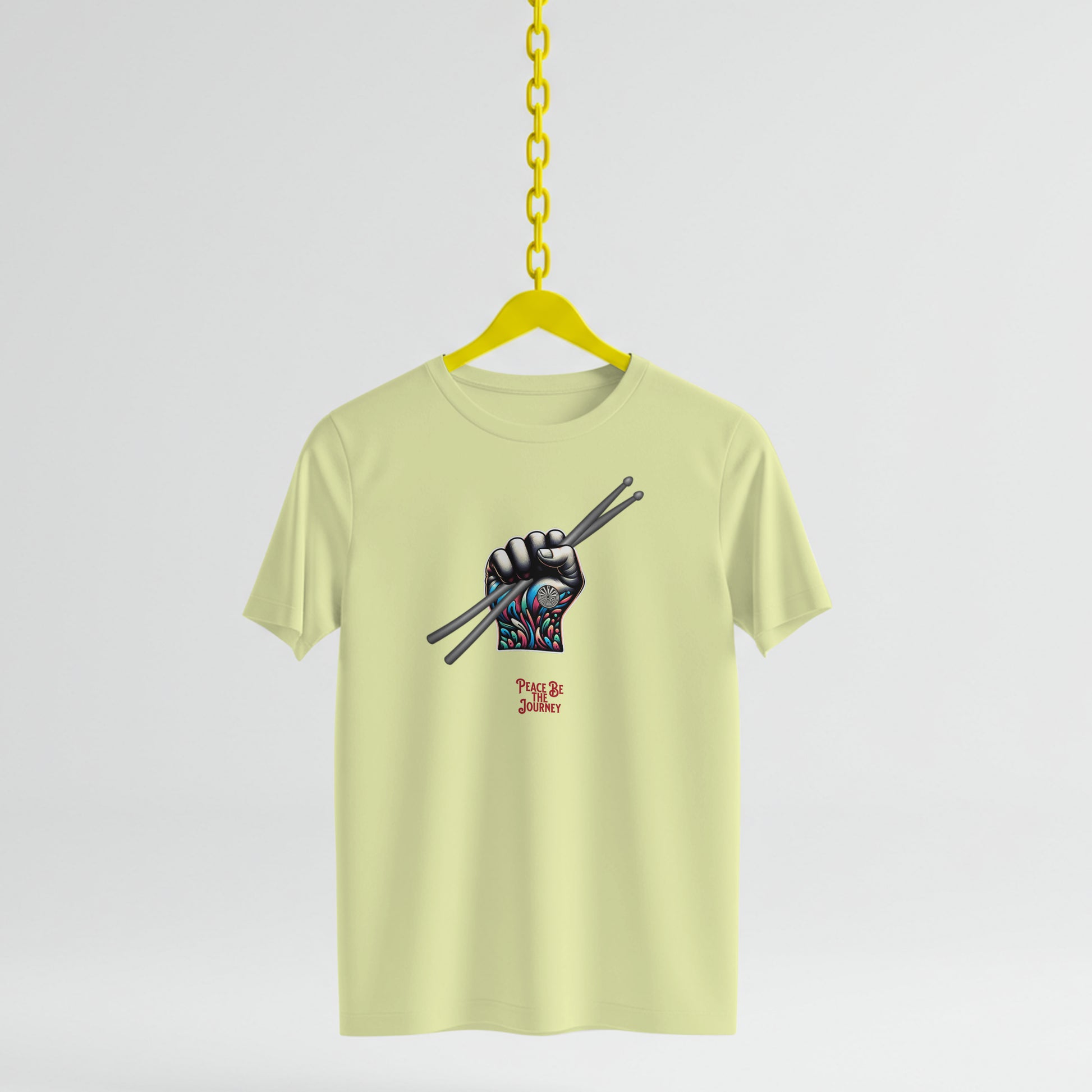 NATIVE FREEDOM DRUM STICKS - SHORT SLEEVE TEE