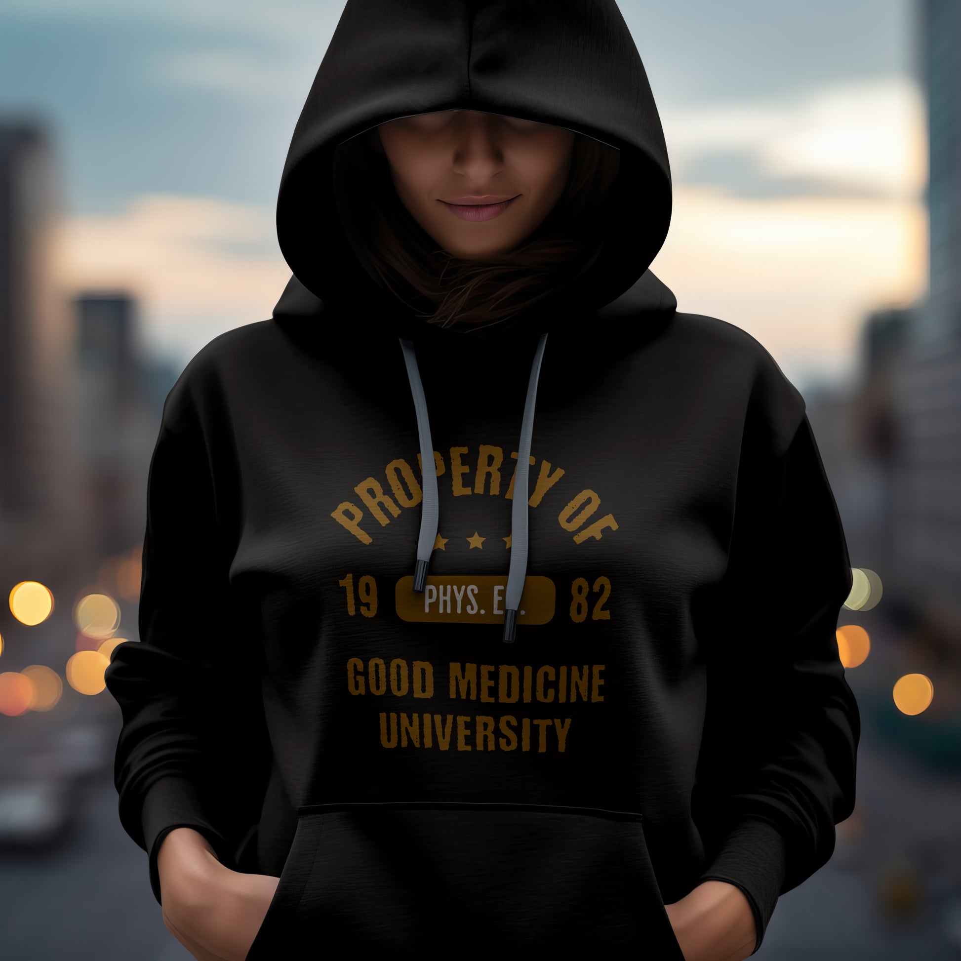 PROPERTY OF GOOD MEDICINE UNIVERSITY - HOODIE