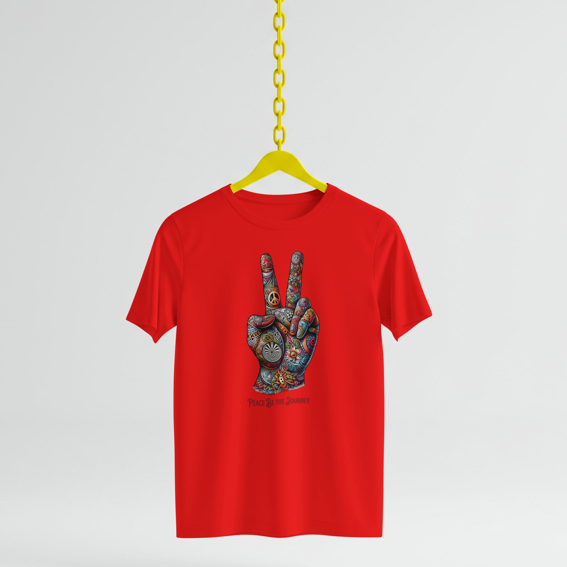 PEACE BE THE VIBE - SHORT SLEEVE TEE