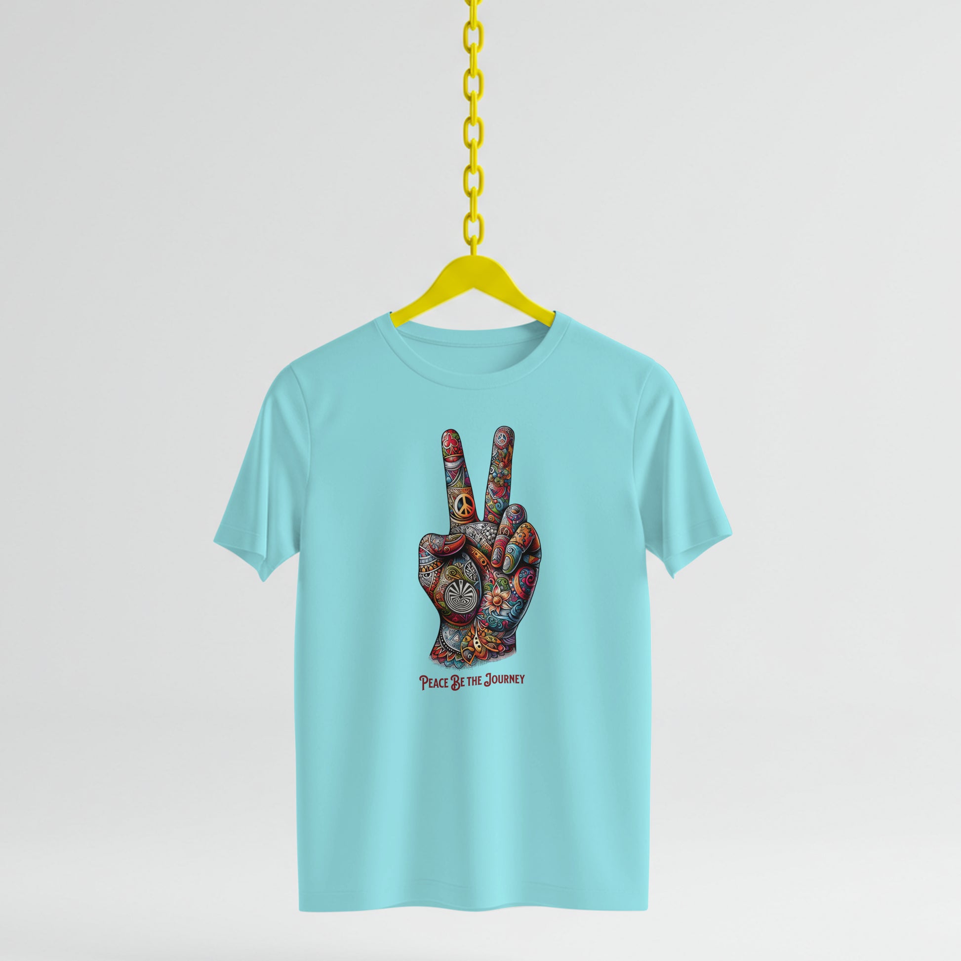 PEACE BE THE VIBE - SHORT SLEEVE TEE