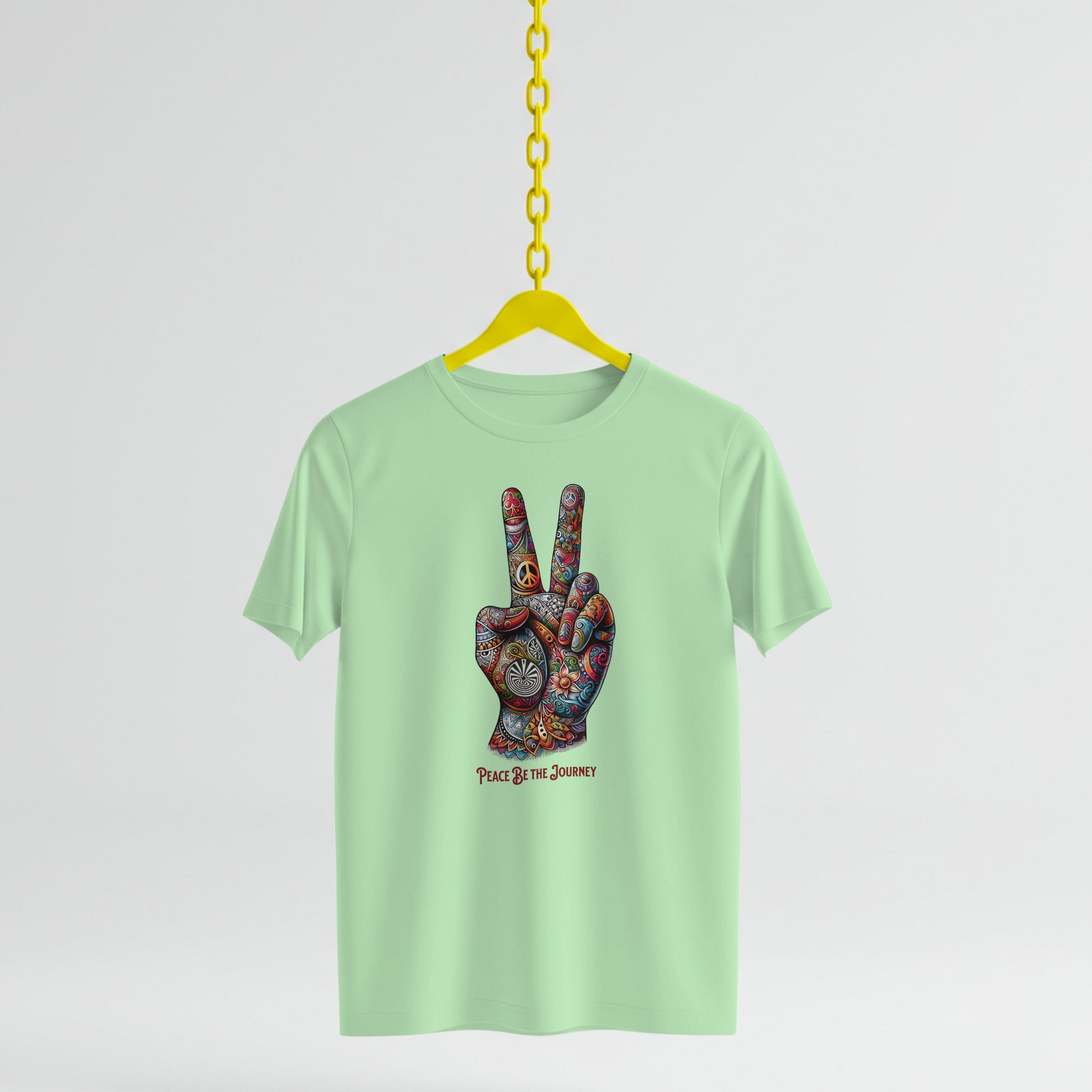 PEACE BE THE VIBE - SHORT SLEEVE TEE