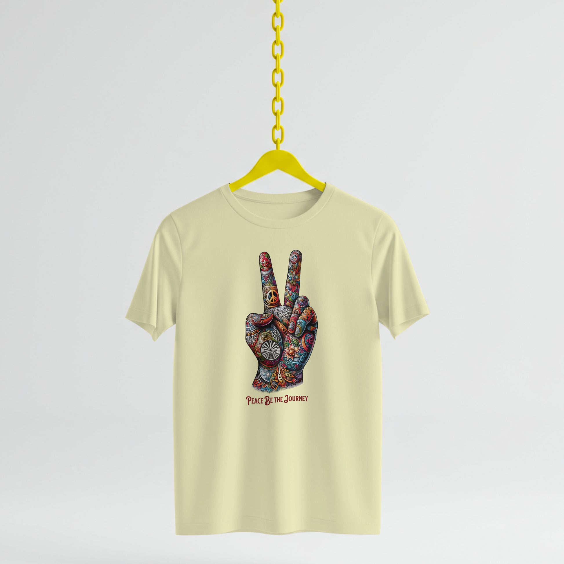 PEACE BE THE VIBE - SHORT SLEEVE TEE