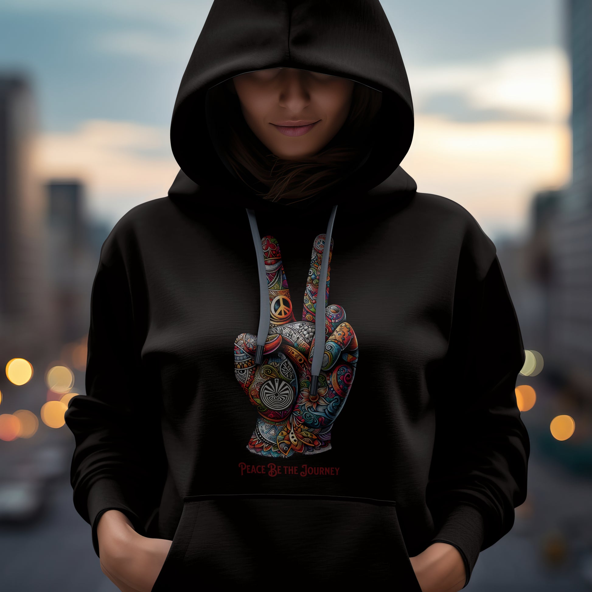 PEACE BE THE VIBE - HOODIE