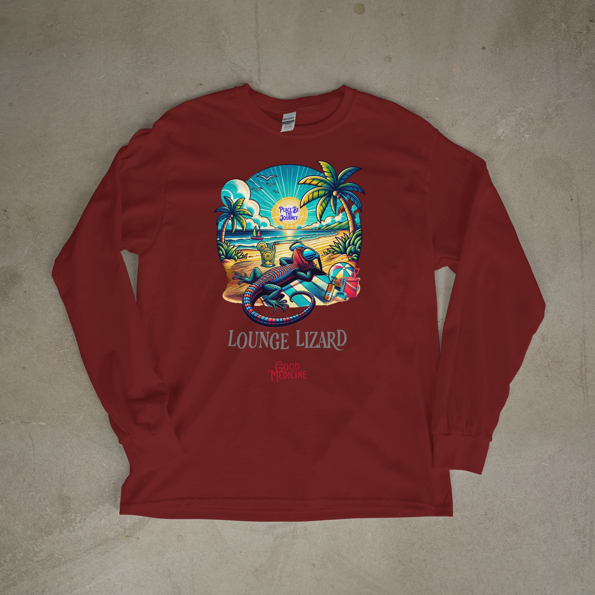 LOUNGE LIZARD - LONG SLEEVE TEE
