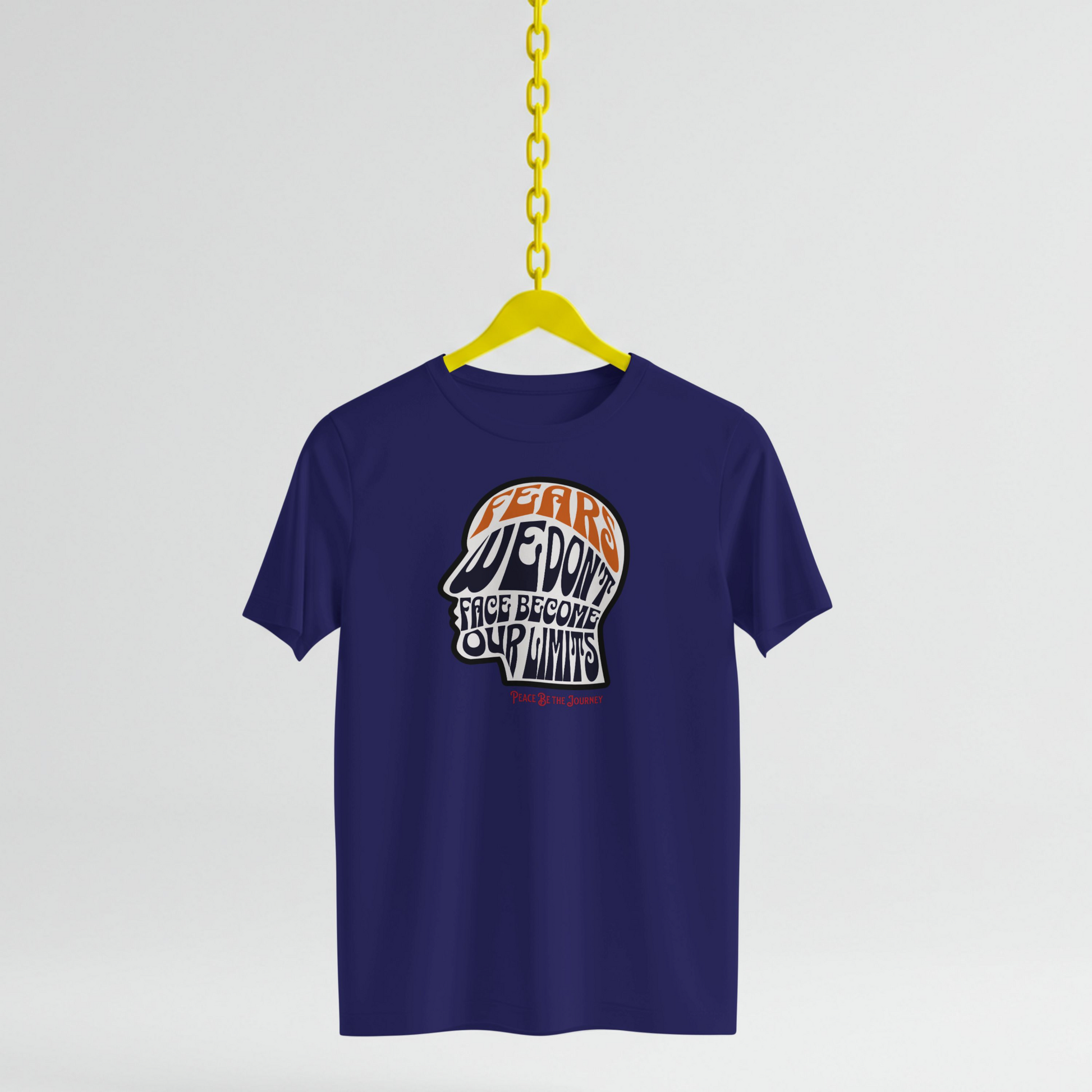 FEARS WE DON'T FACE BECOME OUR LIMITS - SHORT SLEEVE TEE