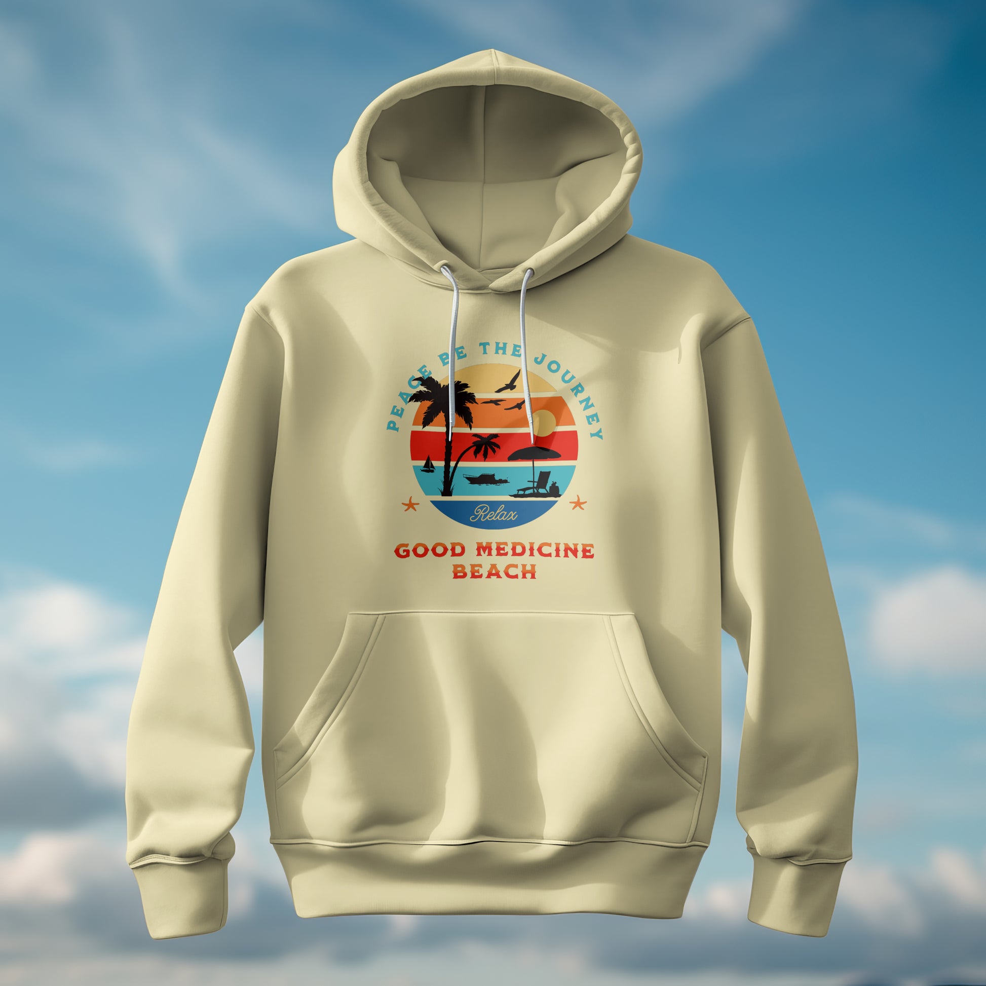 GOOD MEDICINE BEACH - HOODIE