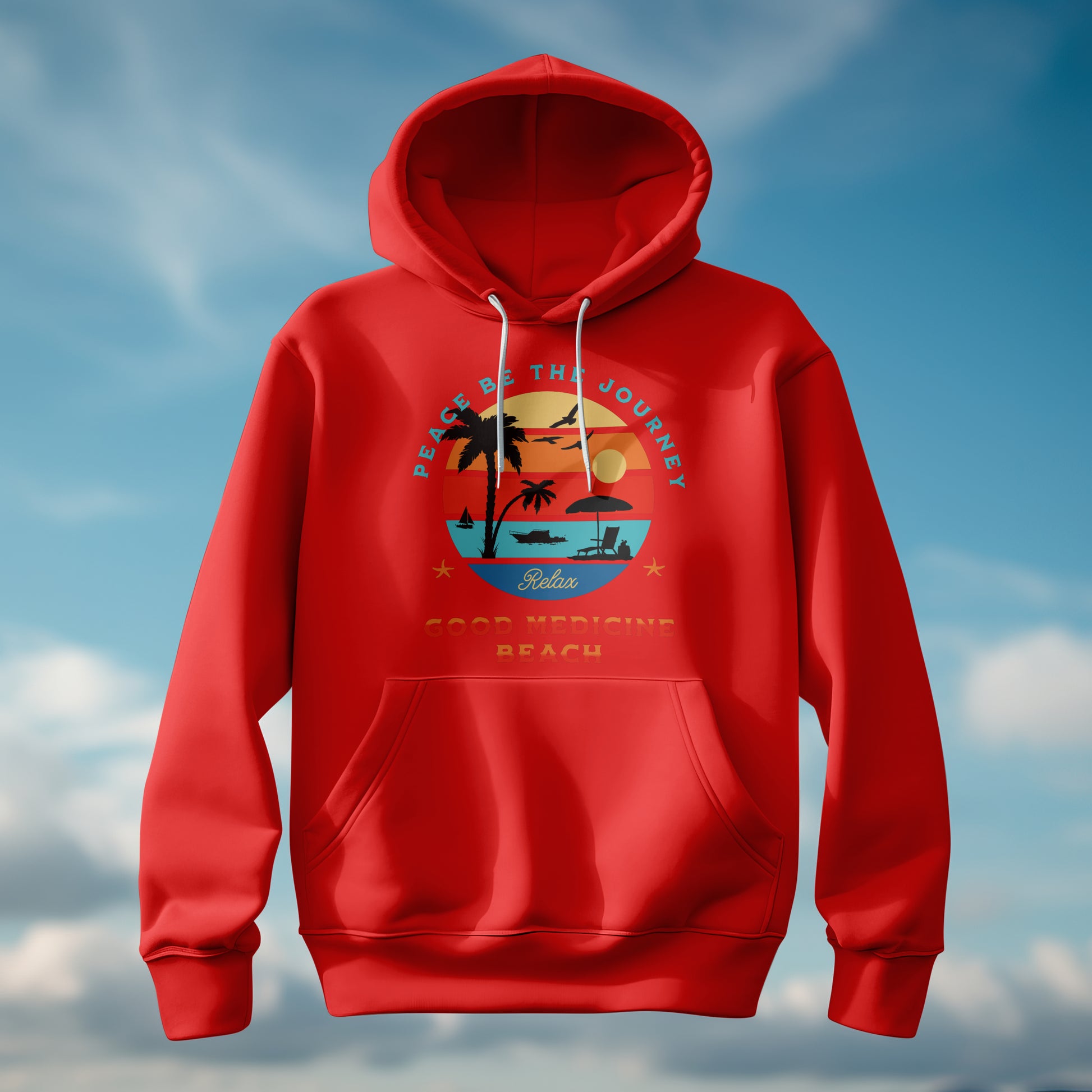 GOOD MEDICINE BEACH - HOODIE